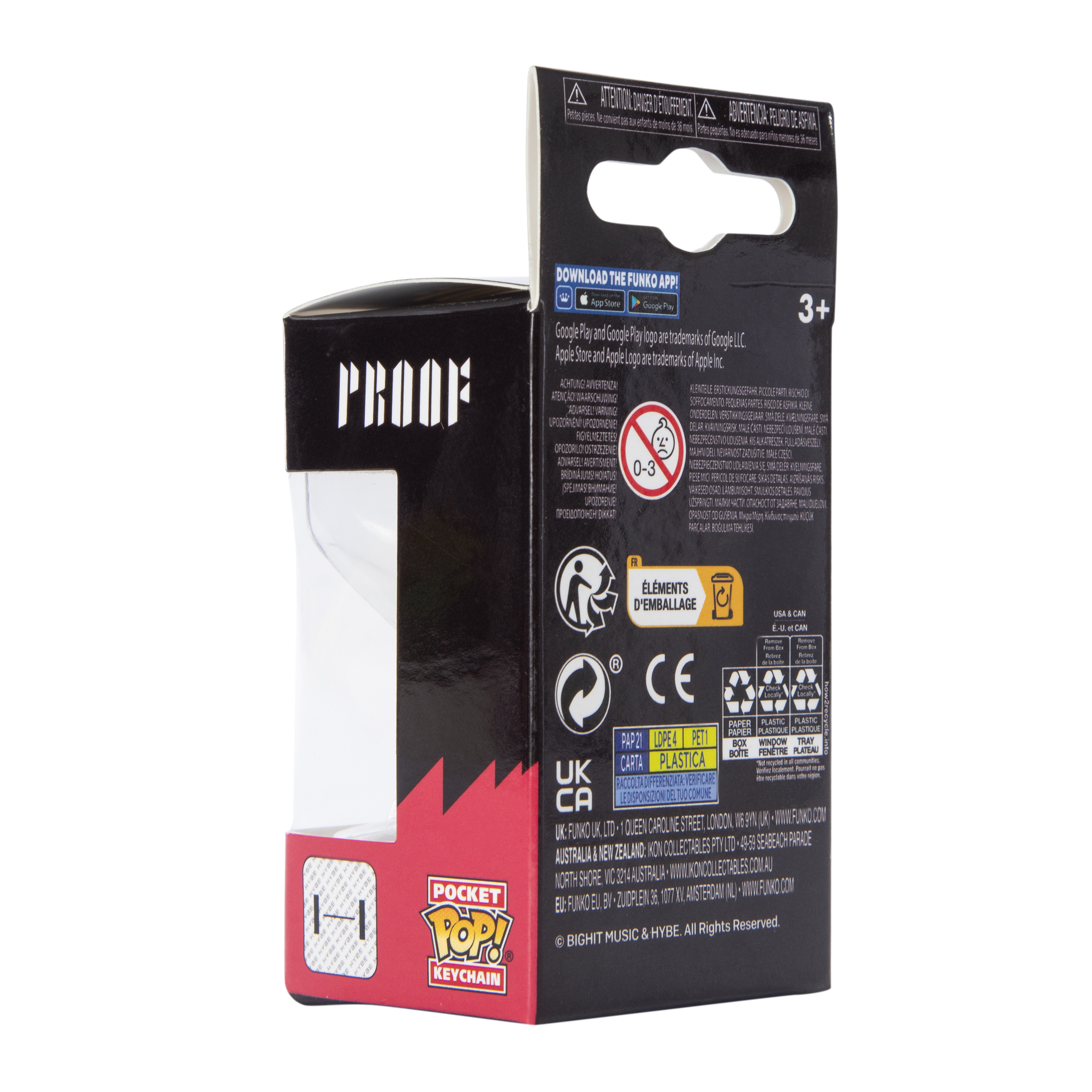 Funko Pop! Keychain BTS Vinyl Figure Group