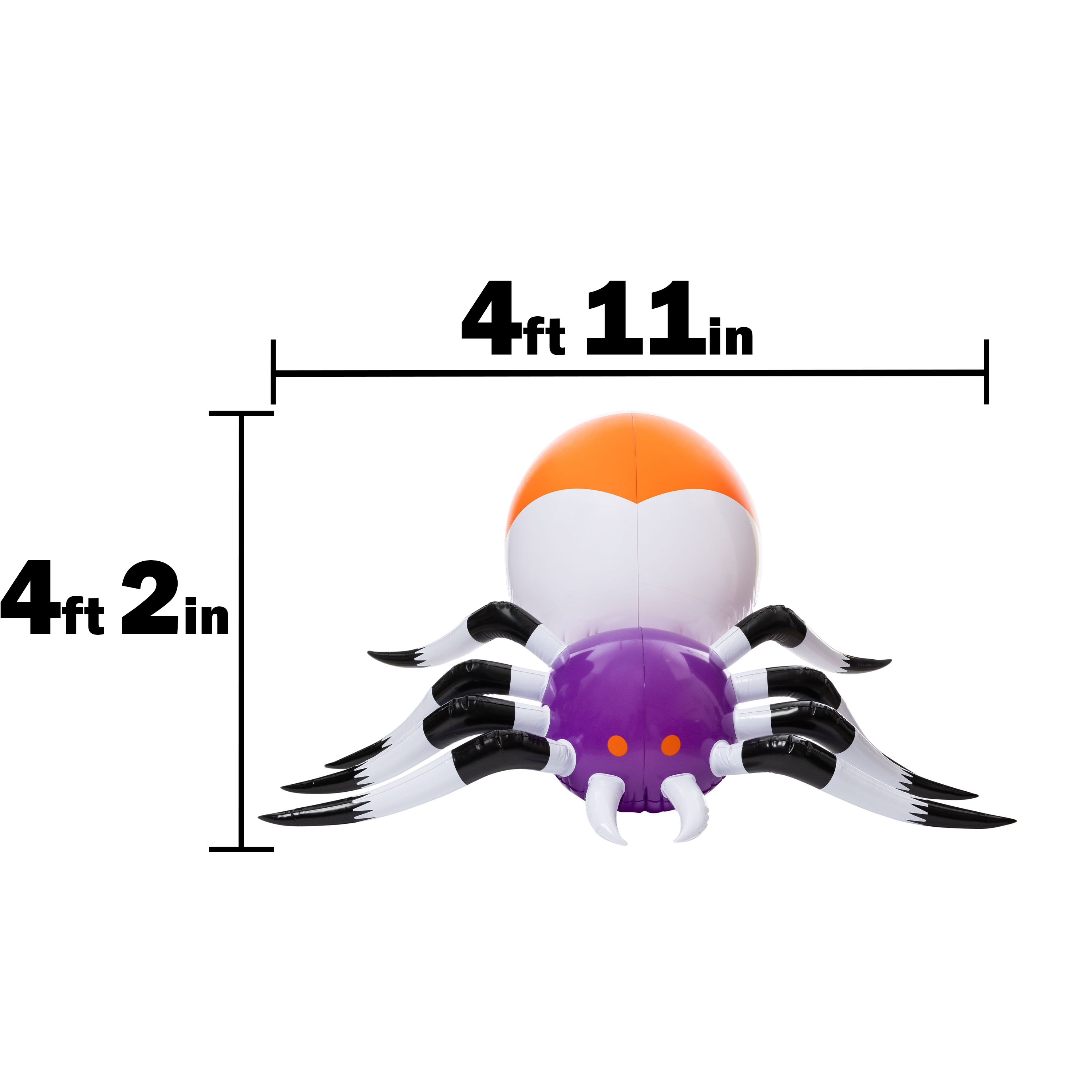 5ft inflatable spider decoration