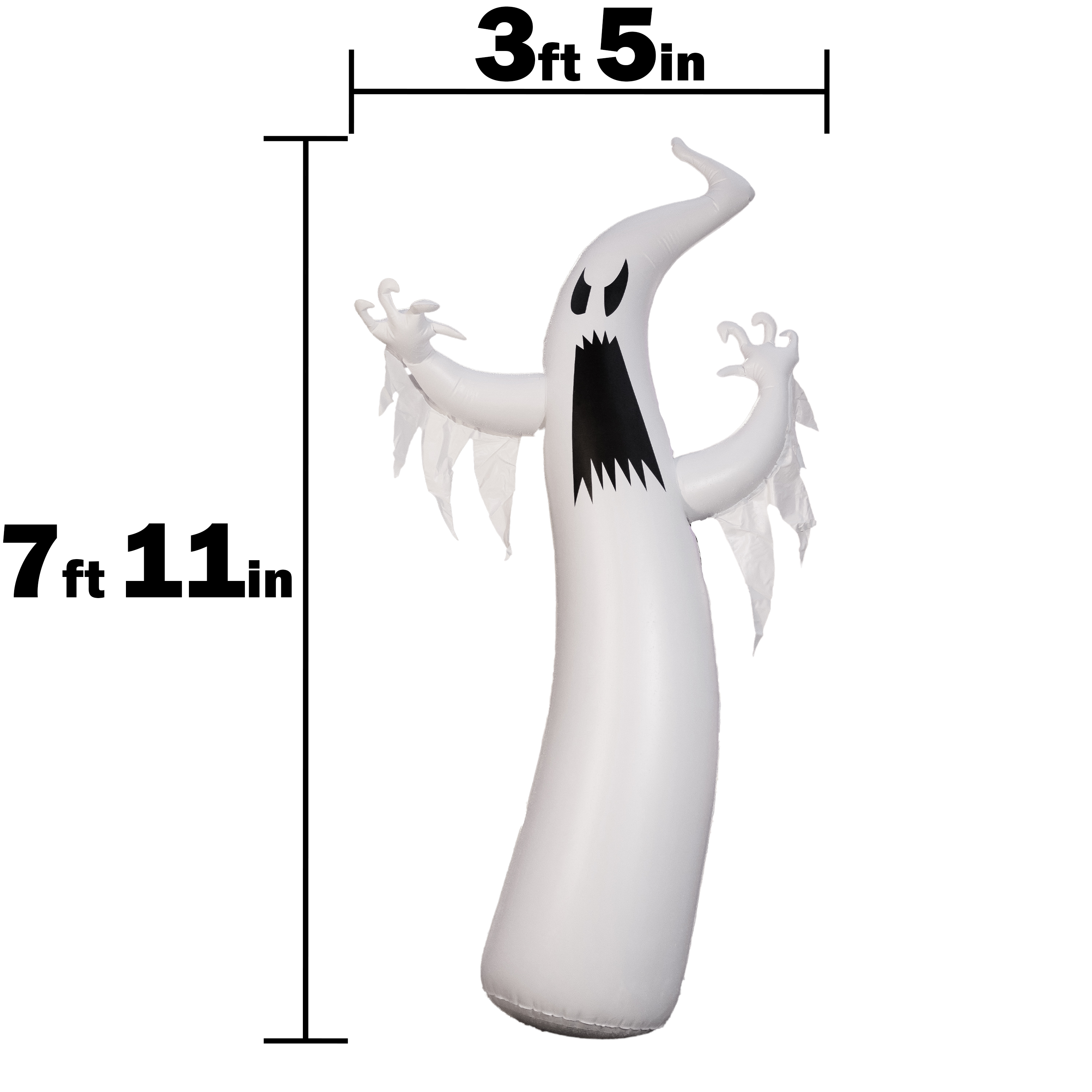 8ft inflatable ghost decoration