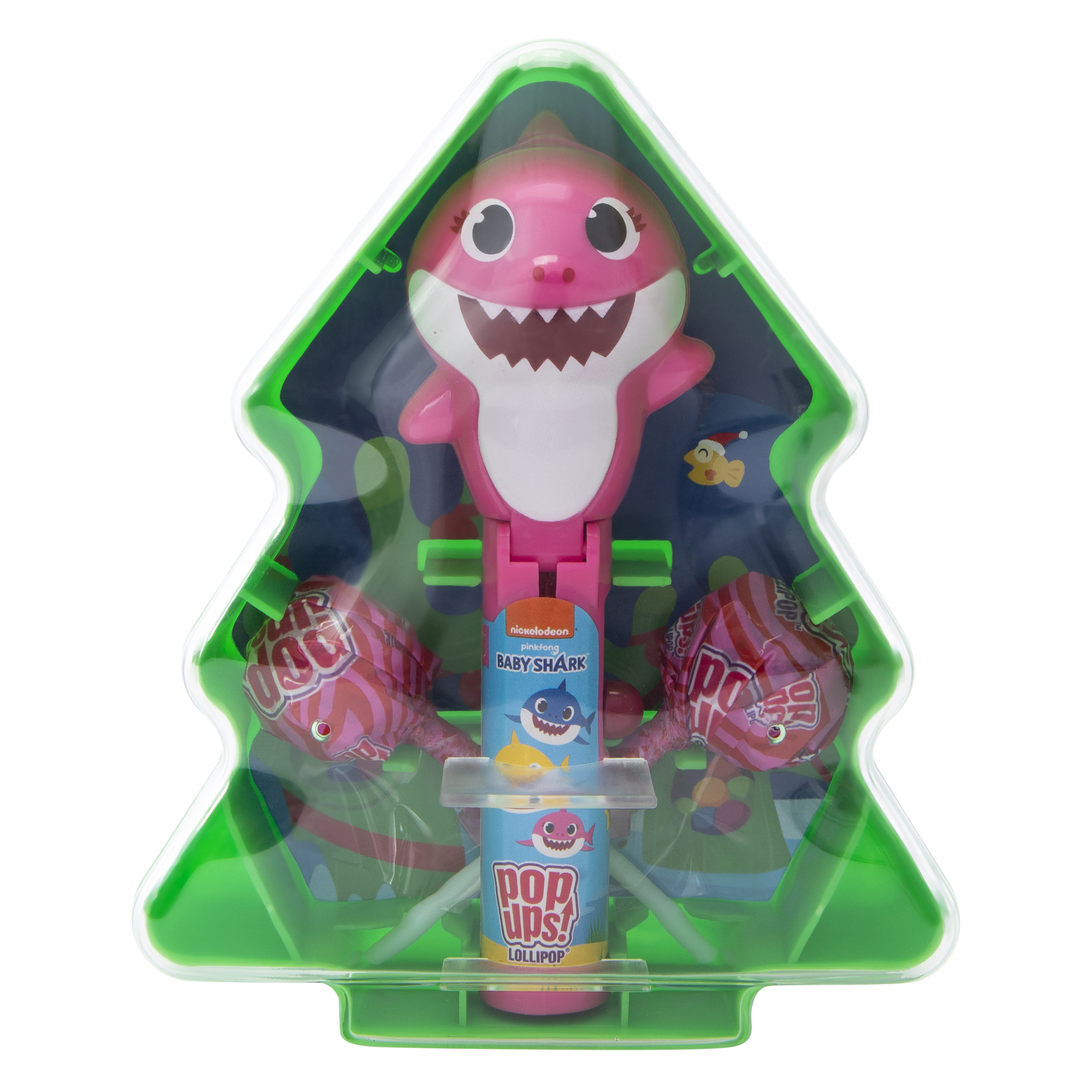 Pinkfong Baby Shark™ Pop Ups® Christmas Tree Lollipop 0.70oz