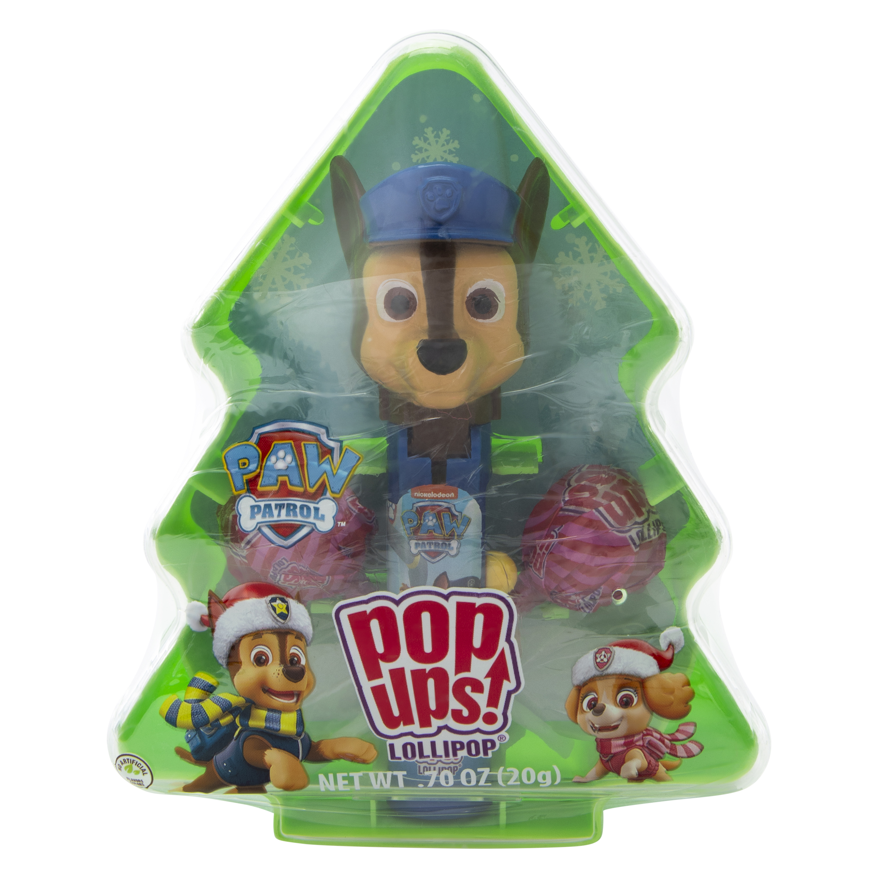 Paw Patrol™ Pop Ups® Christmas Tree Lollipop 0.70oz