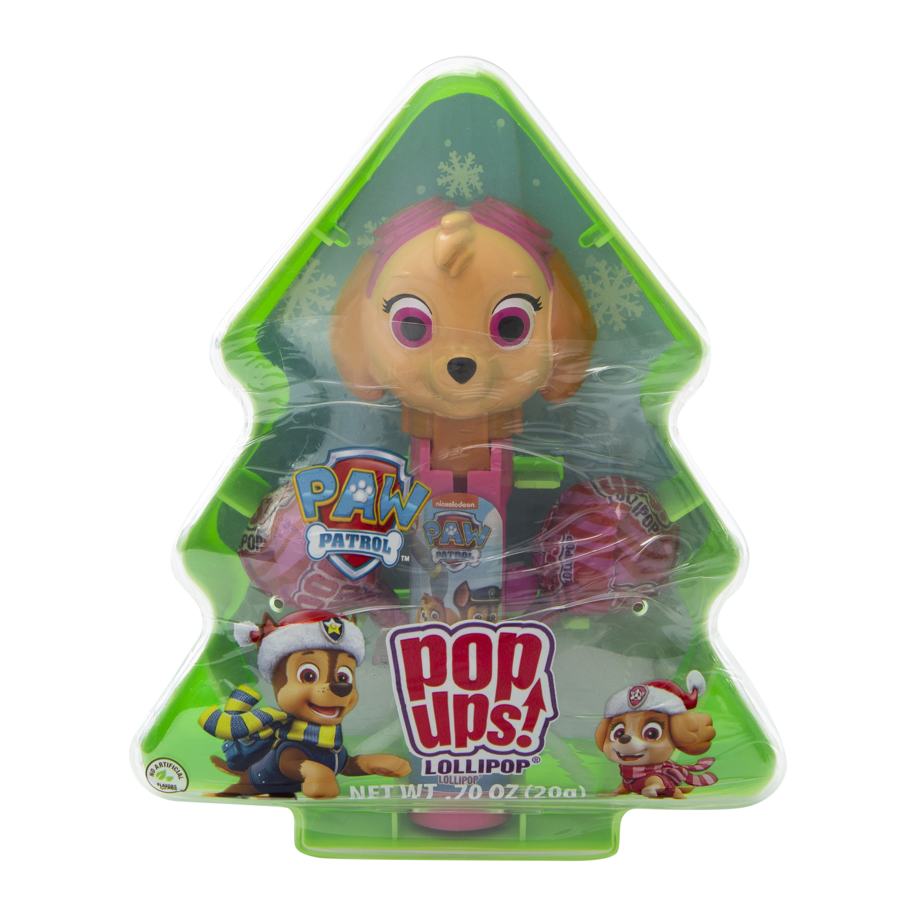 popopo品 Paw Patrol™ Pop Ups® Christmas Tree Lollipop 0.70oz | Five Below
