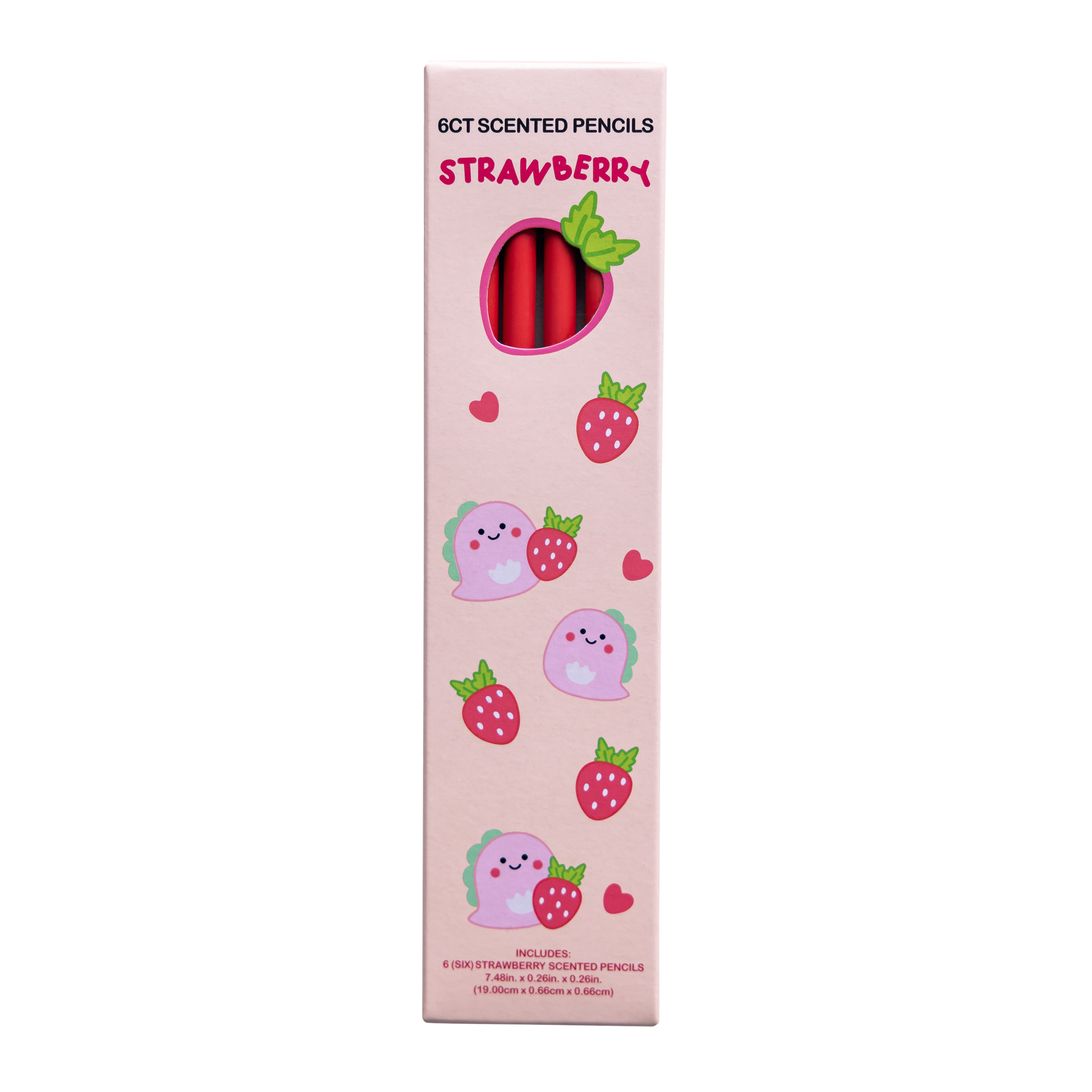 Fruit Scented Pencils 6-Count