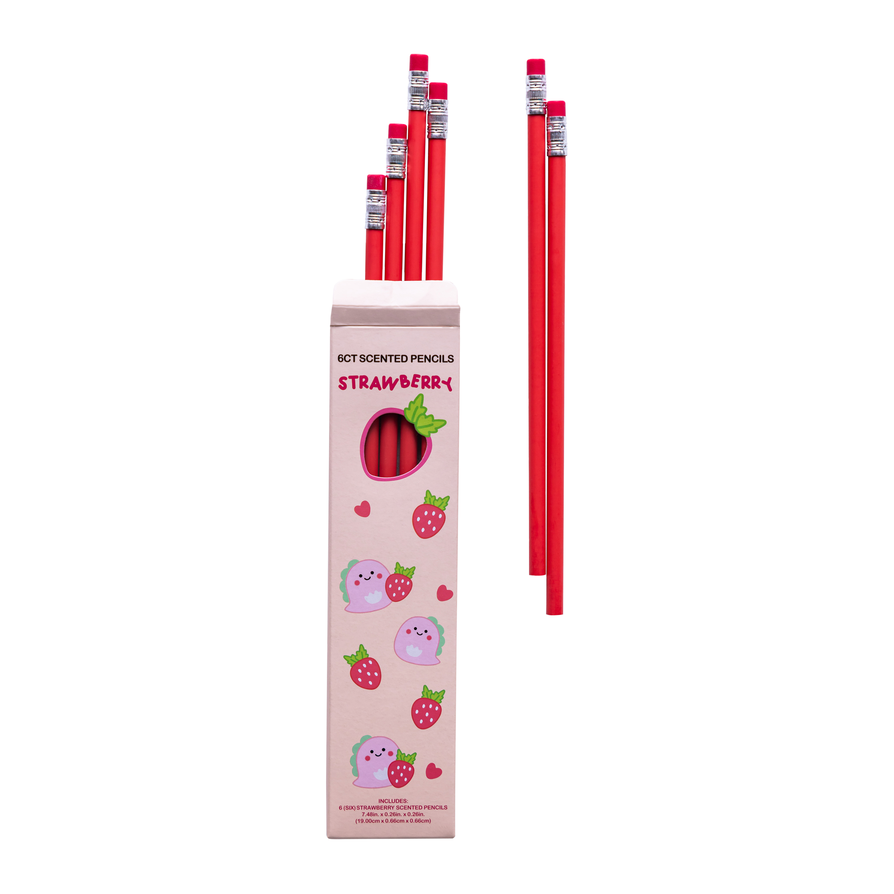 Fruit Scented Pencils 6-Count