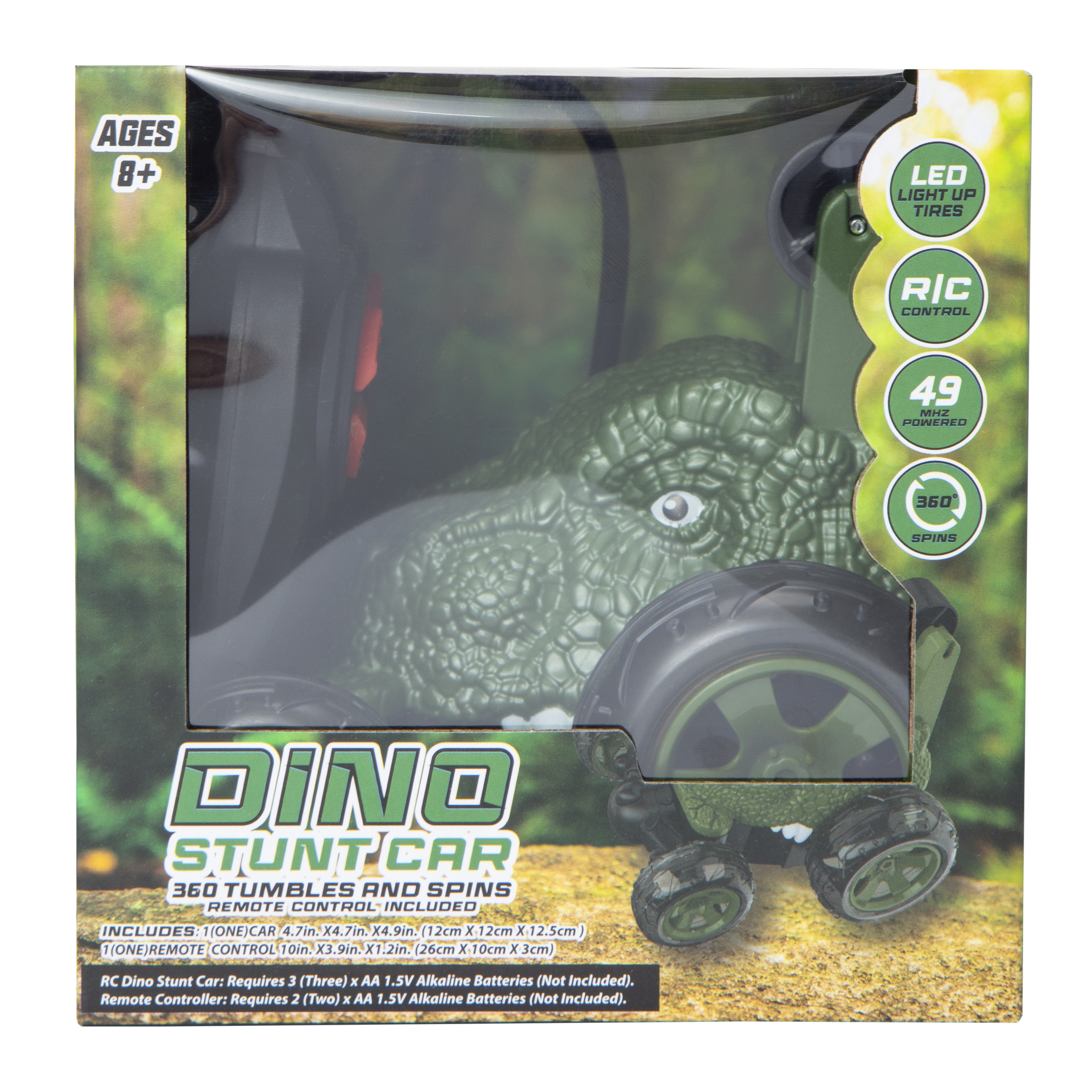 Dino Remote-Control Stunt Car