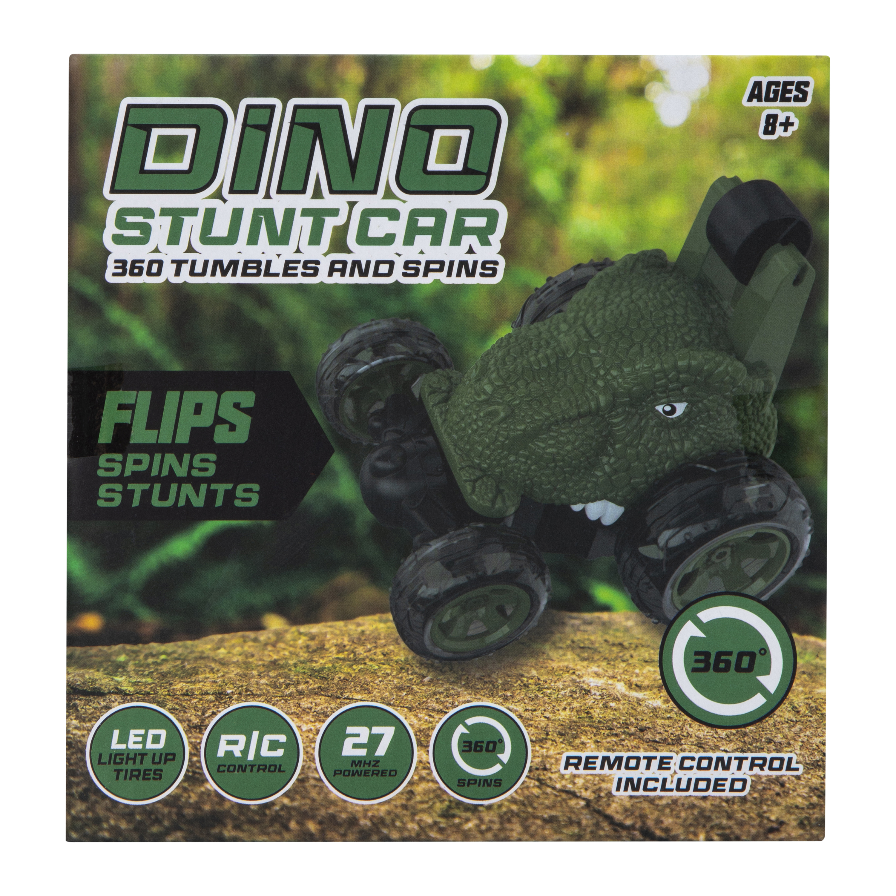 Dino Remote-Control Stunt Car
