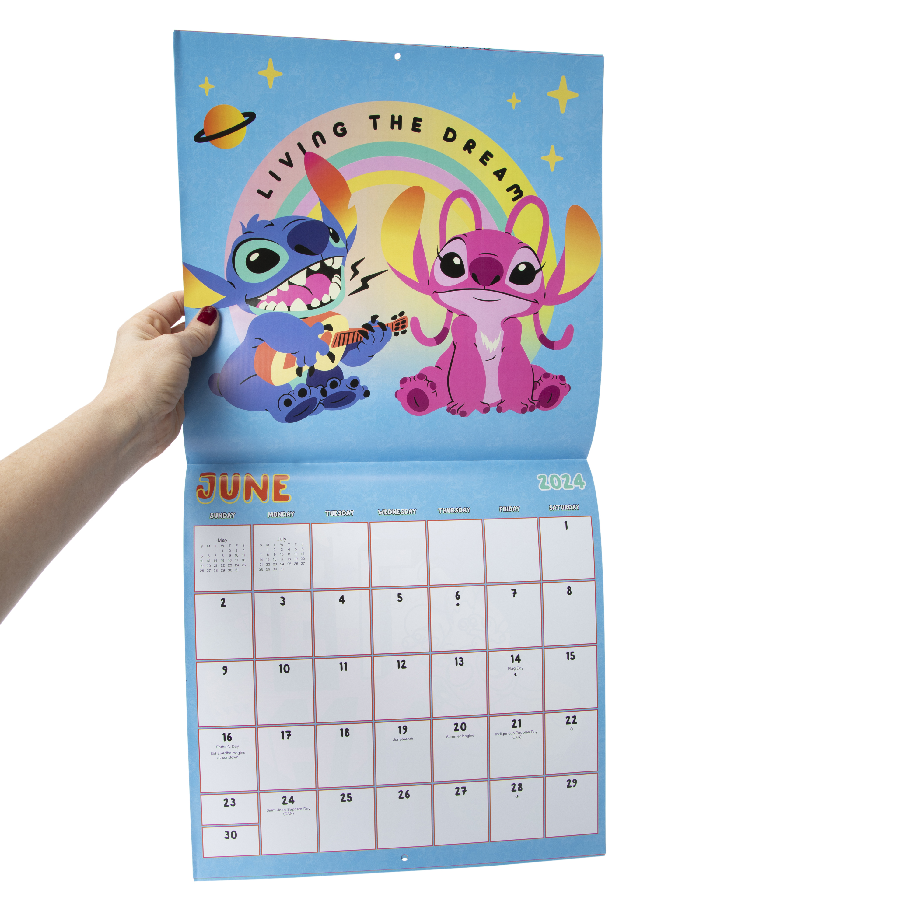 fandom-2024-wall-calendar-16-month-five-below