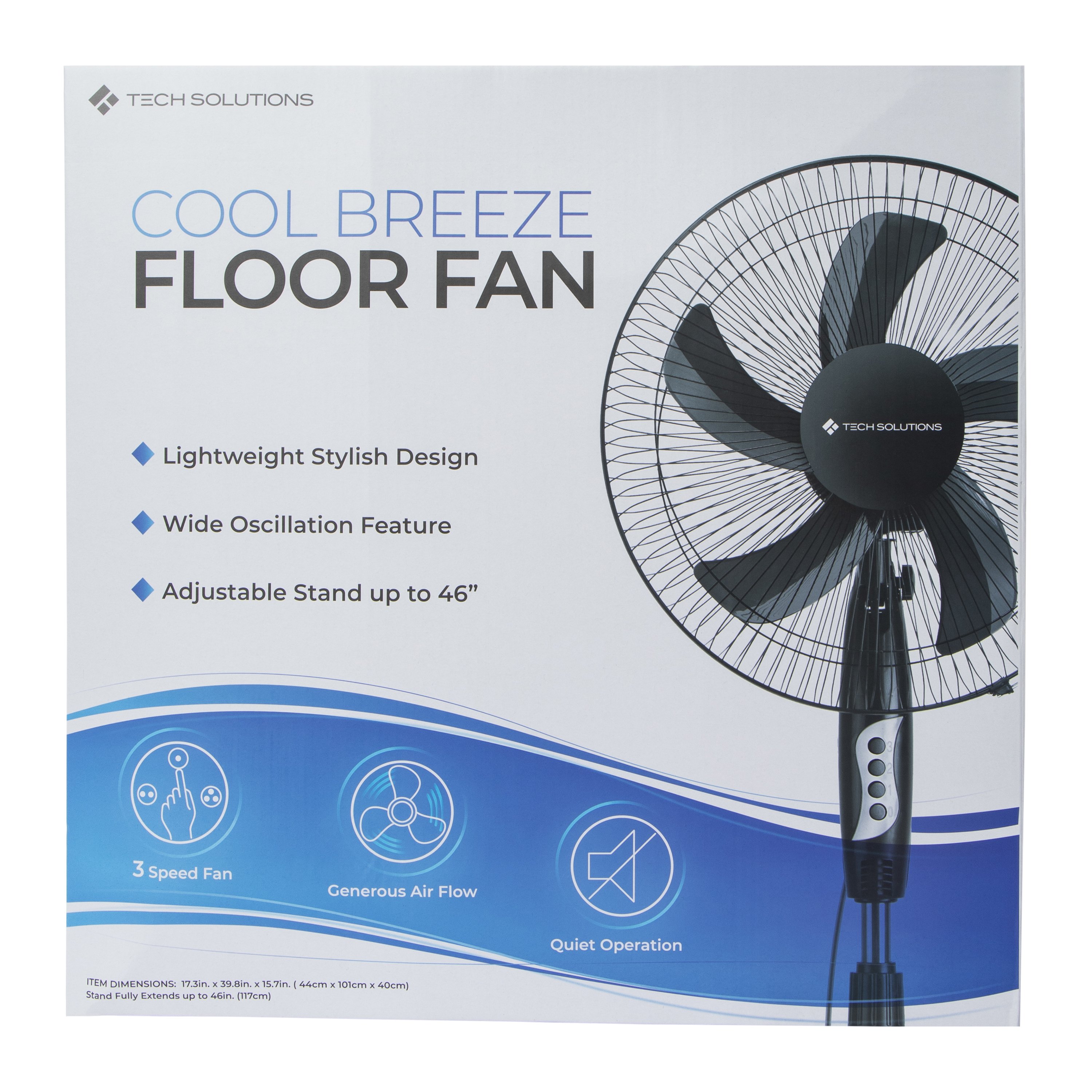 pedestal standing fan