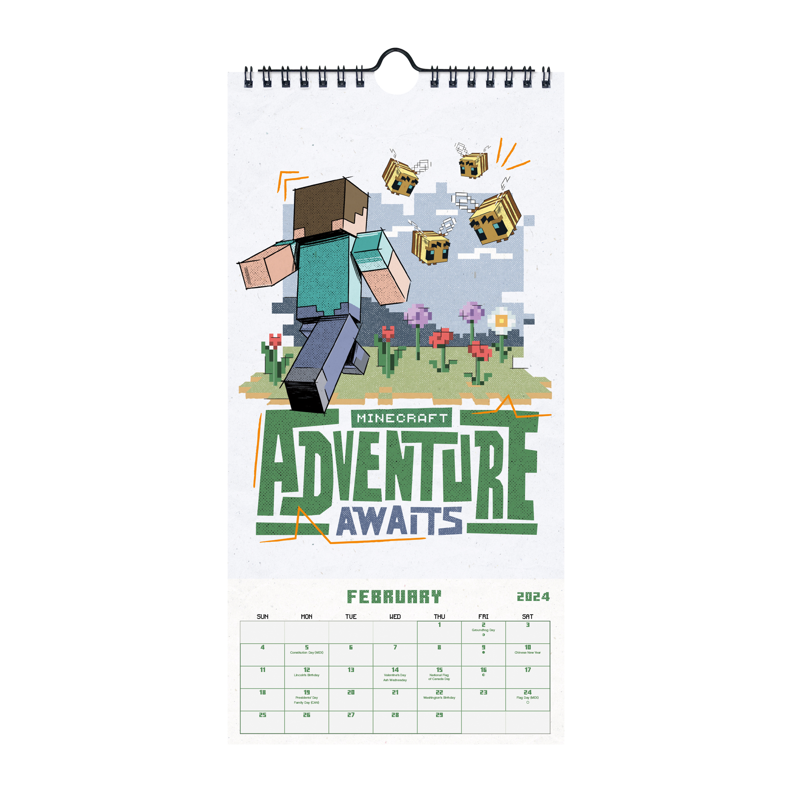 Fandom Spiral 16-Month 2024 Poster Calendar | Five Below