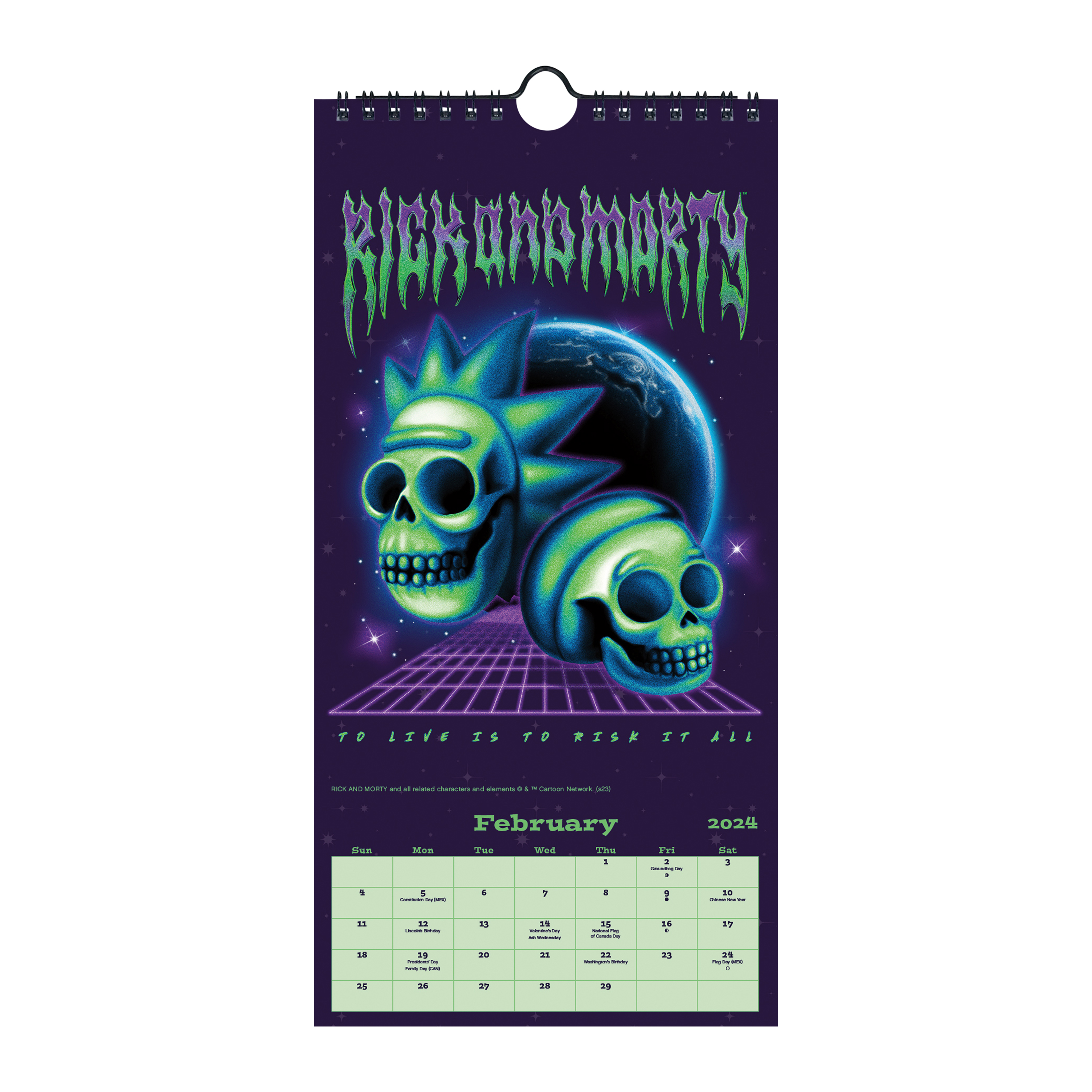 Fandom Spiral 16-Month 2024 Poster Calendar | Five Below
