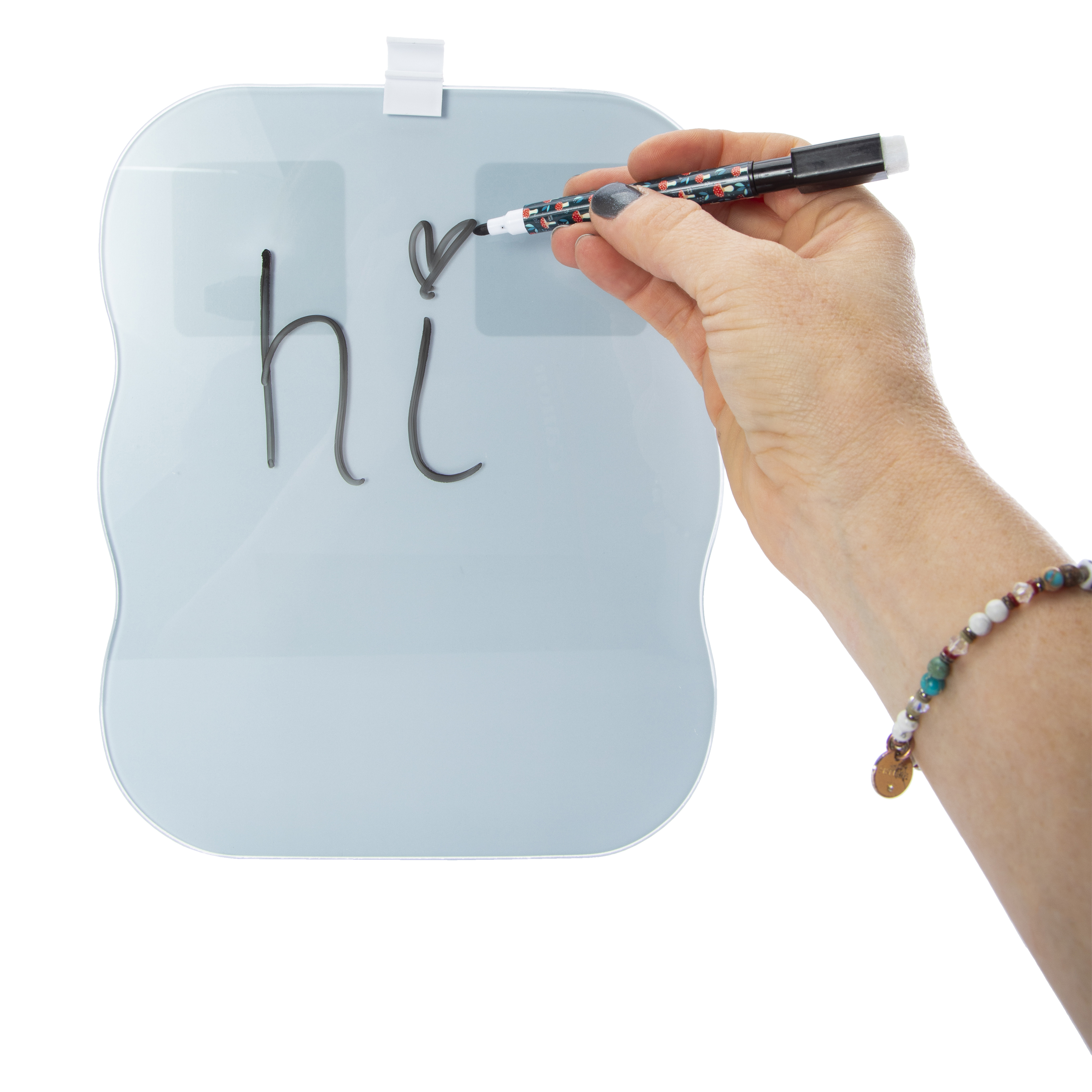 Glass Dry Erase Board 8in x 10in