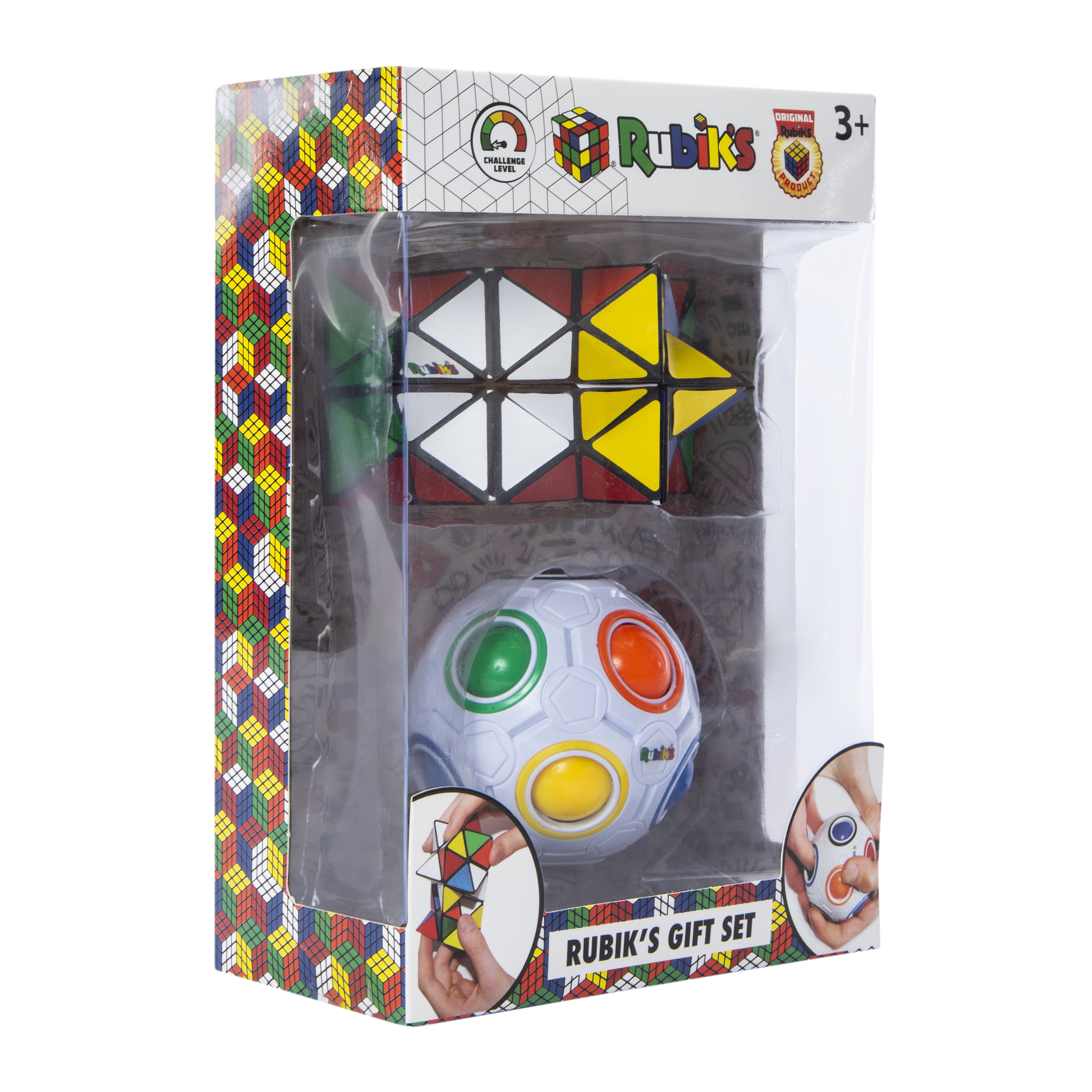 Rubik's Magic Star & Rainbow Ball Toy Set
