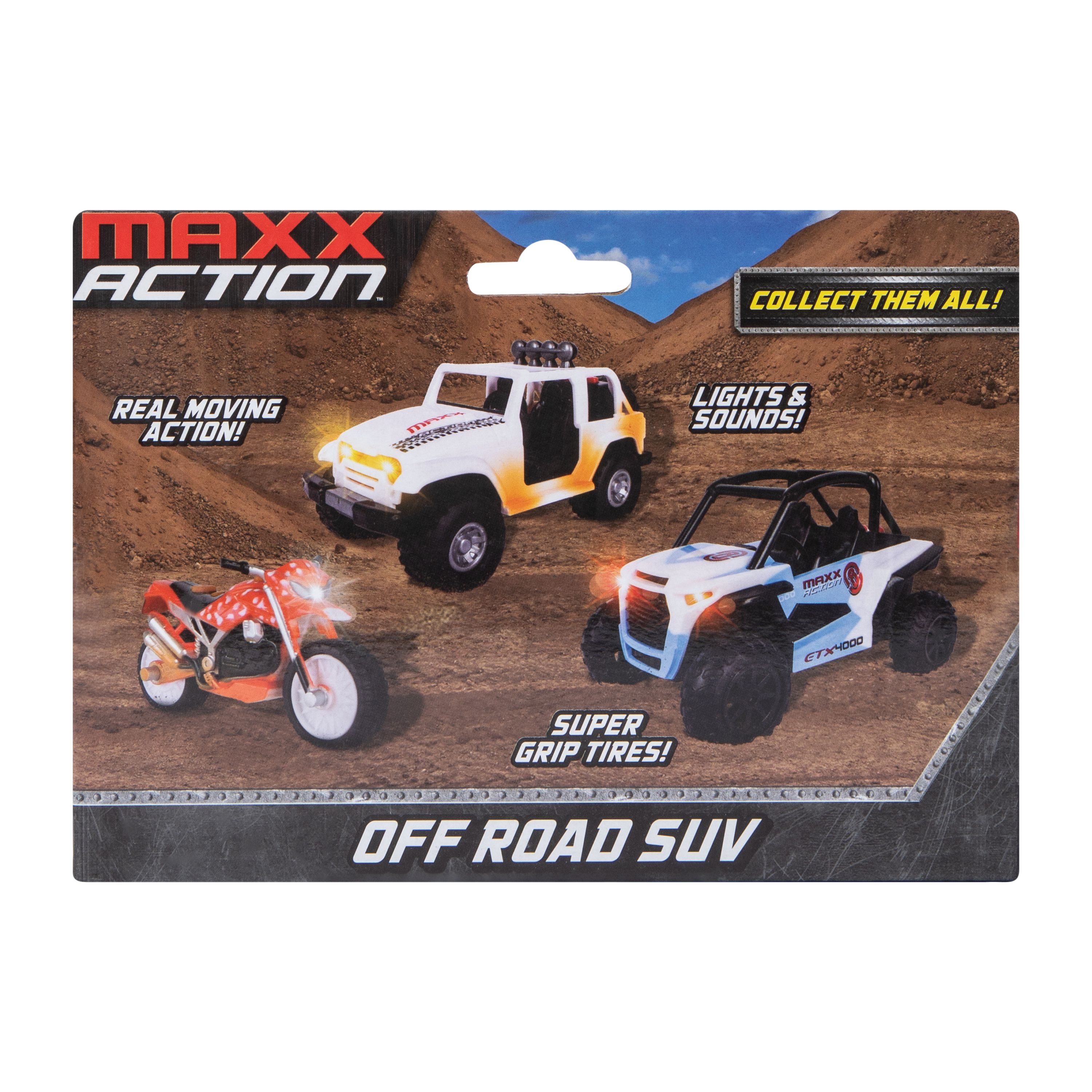 Maxx Action™ Off Road SUV Car Toy
