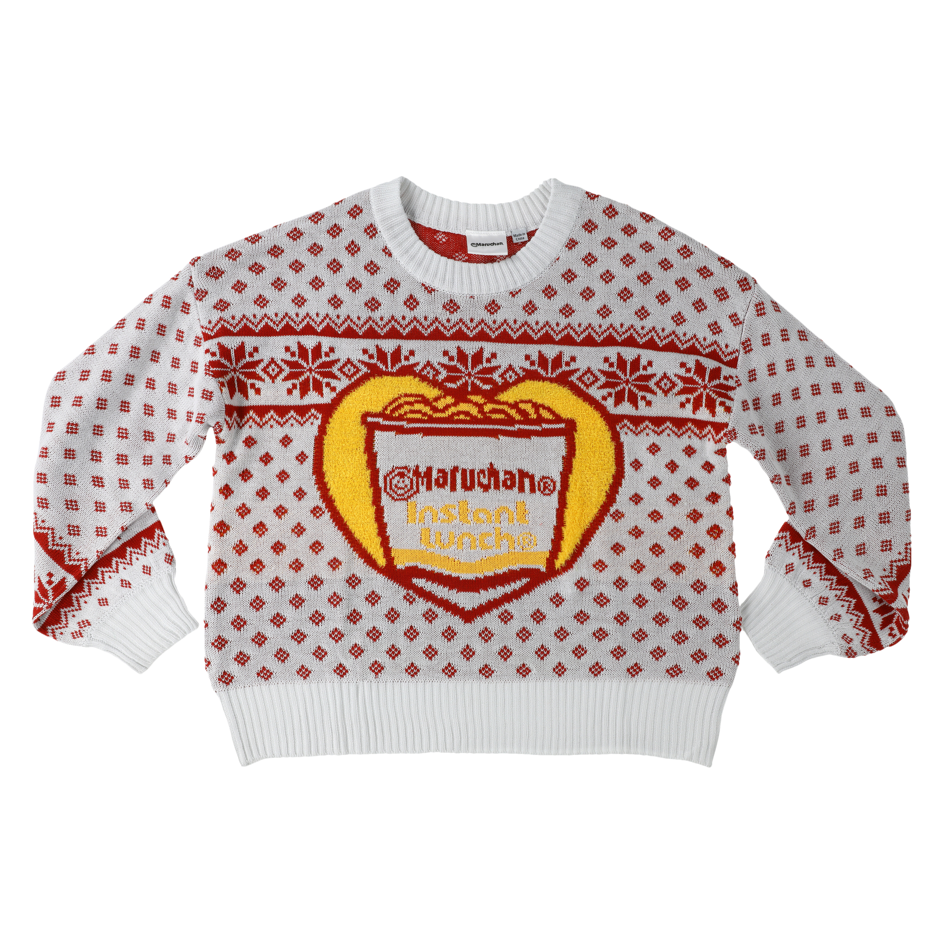 Maruchan® Heart Christmas Sweater