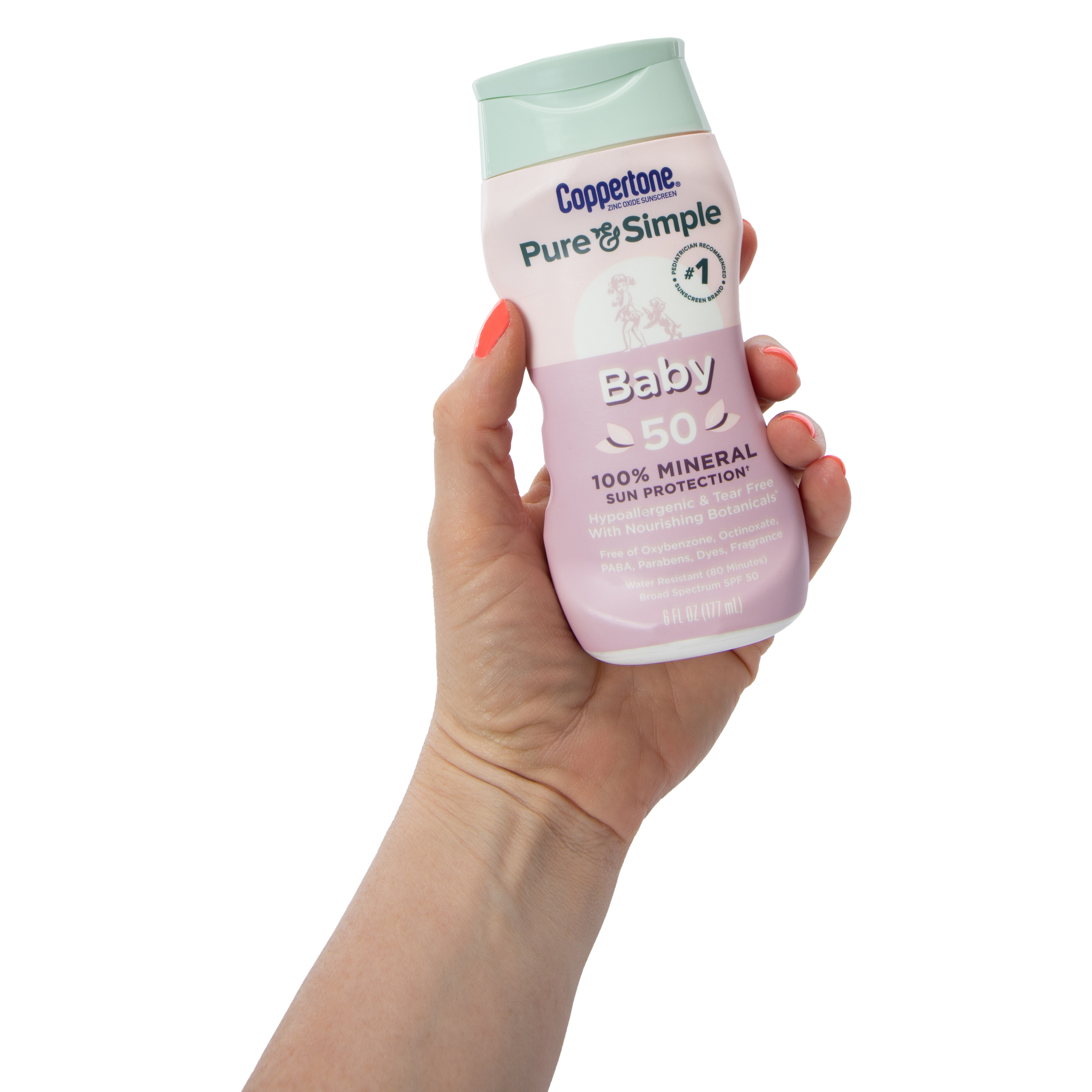 Coppertone® Pure & Simple Baby SPF 50 Sunscreen 6oz