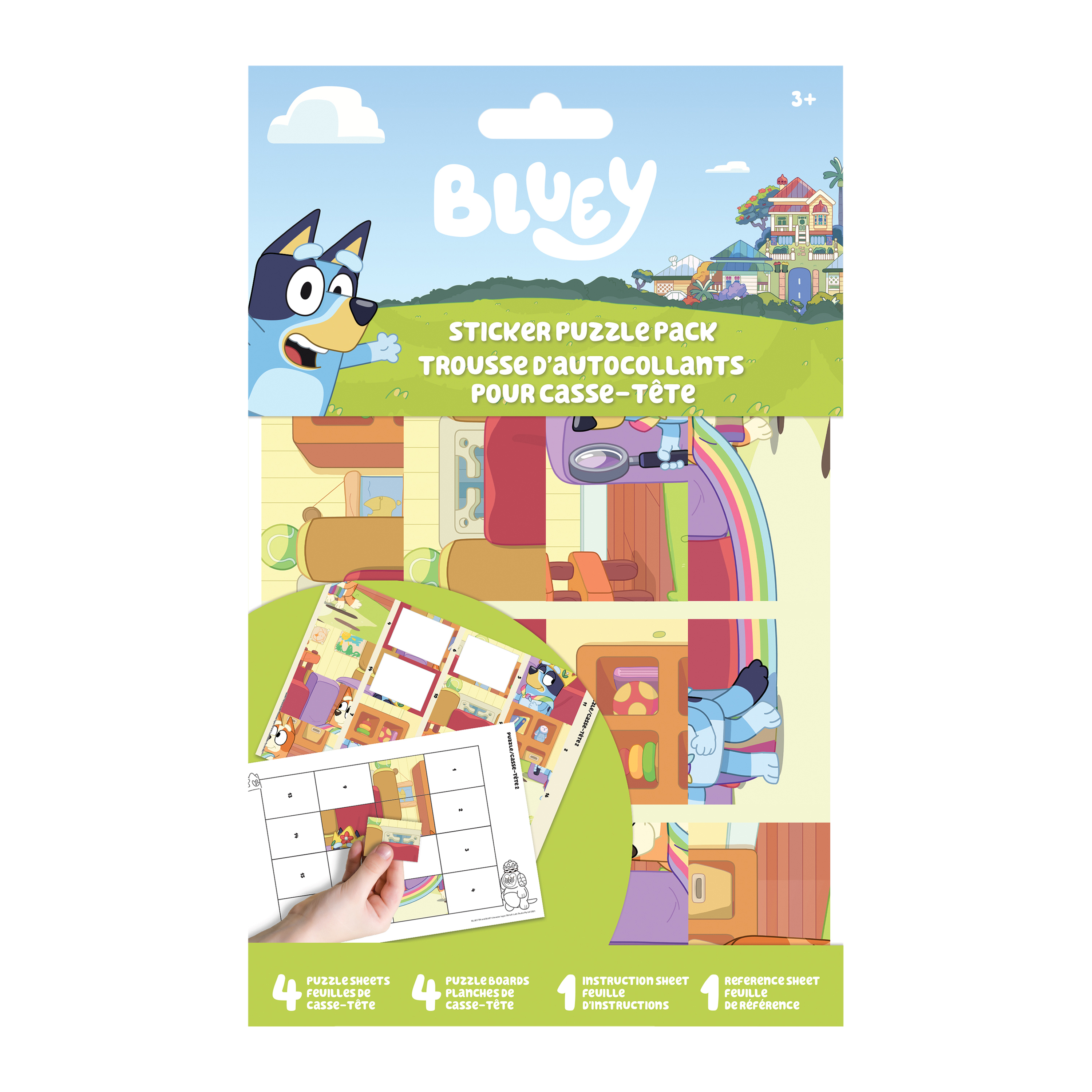 Bluey™ Sticker Puzzle Pack 4-Count