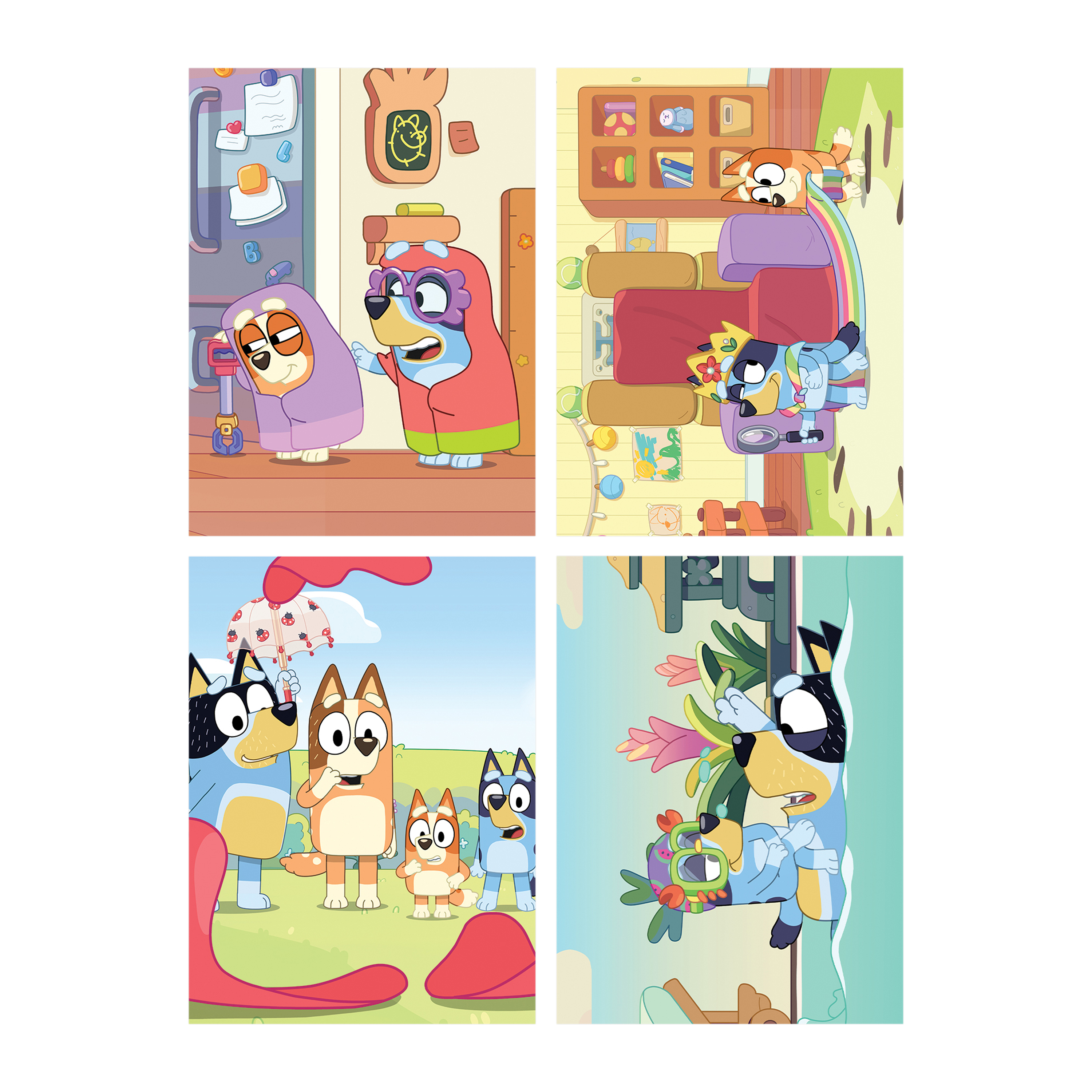 Bluey™ Sticker Puzzle Pack 4-Count