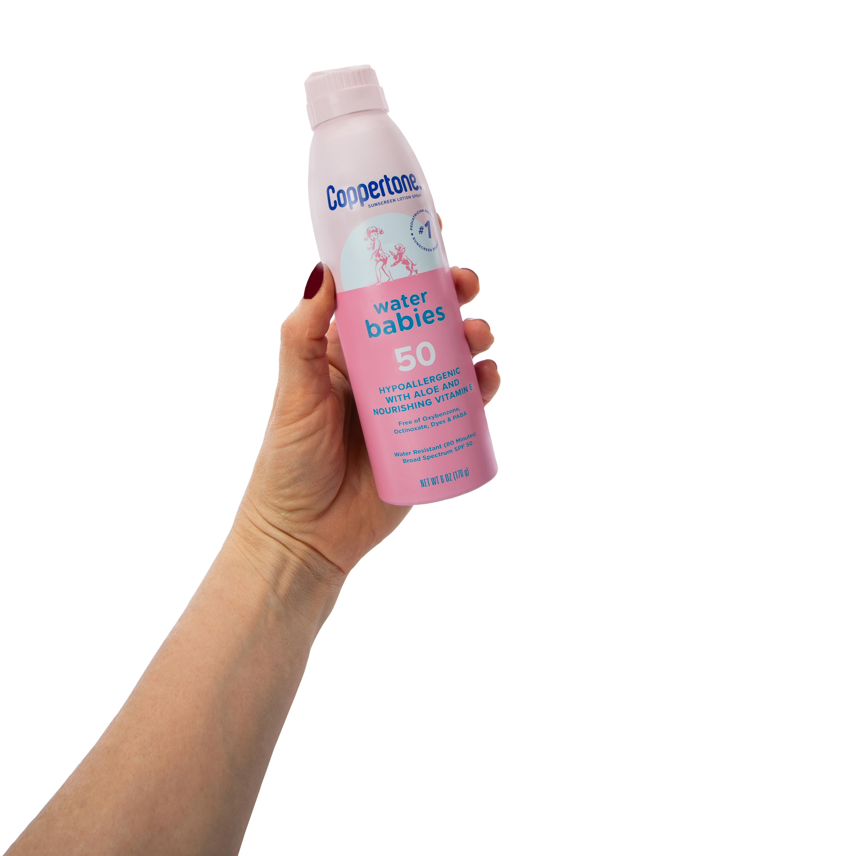 Coppertone® SPF 50 Water Babies Sunscreen Lotion Spray 6oz
