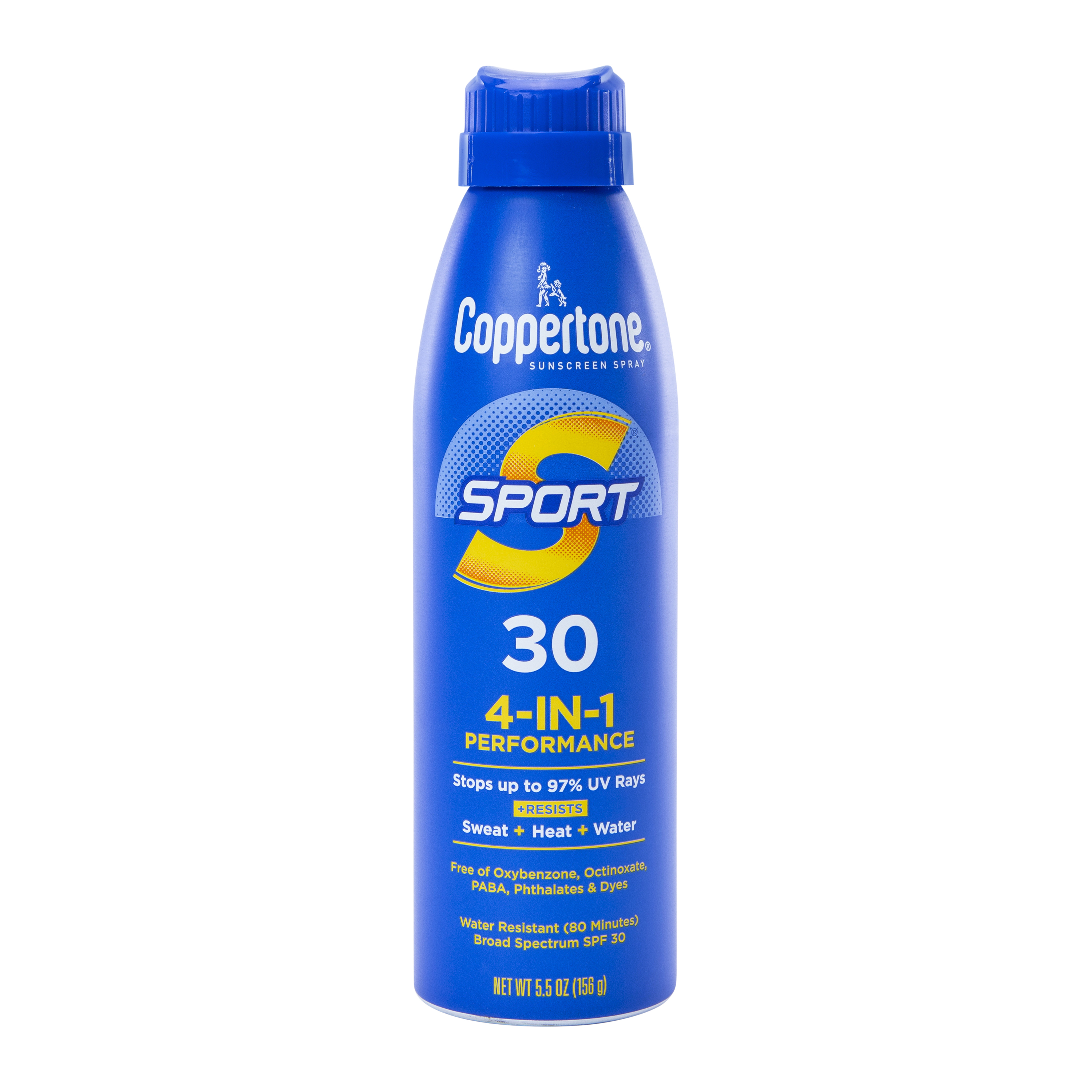 Coppertone® Sport 4-in-1 Performance Spf 30 Sunscreen Spray 5.5oz