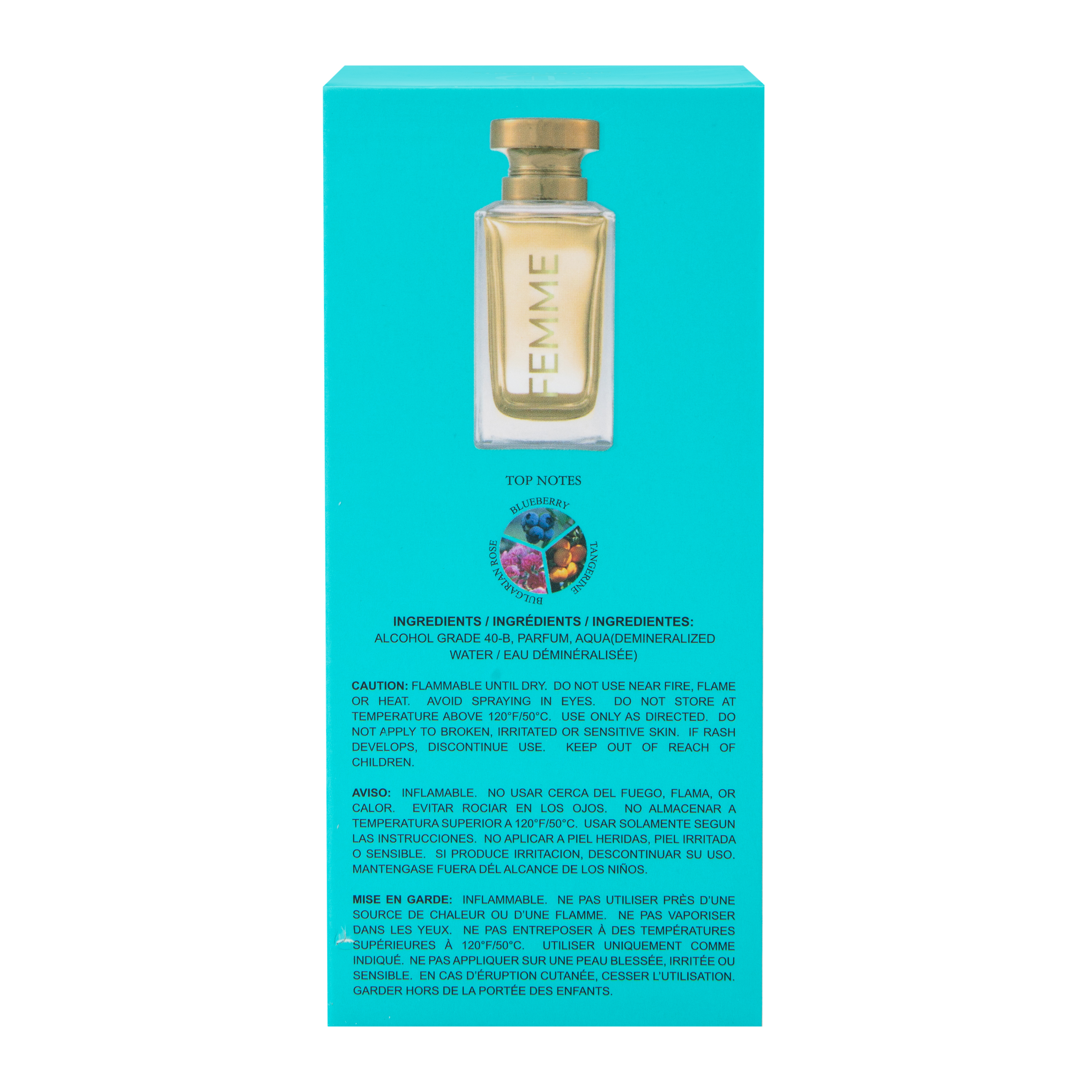 Femme Eau De Parfum 3.4oz