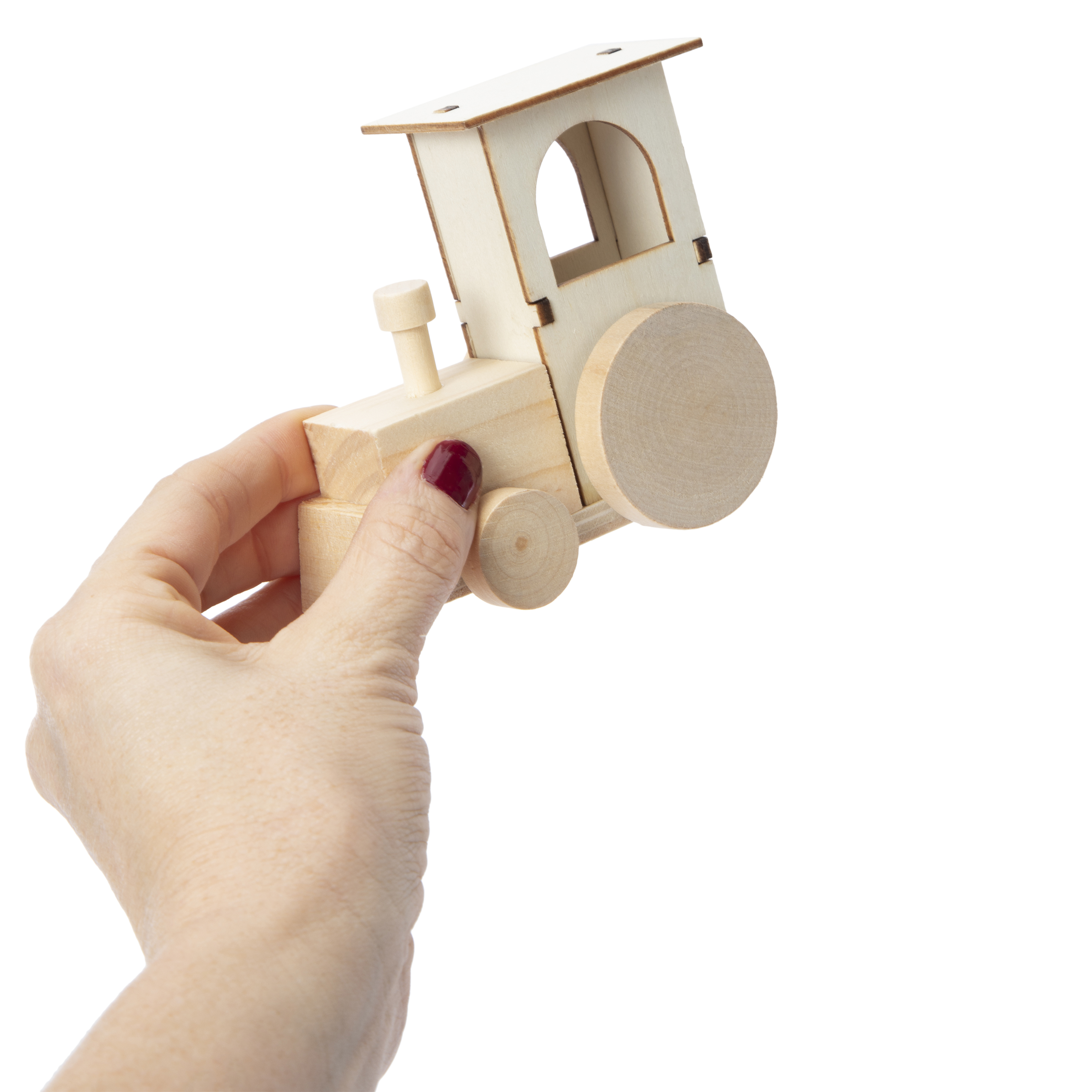 Paint Your Own Wooden Train Set