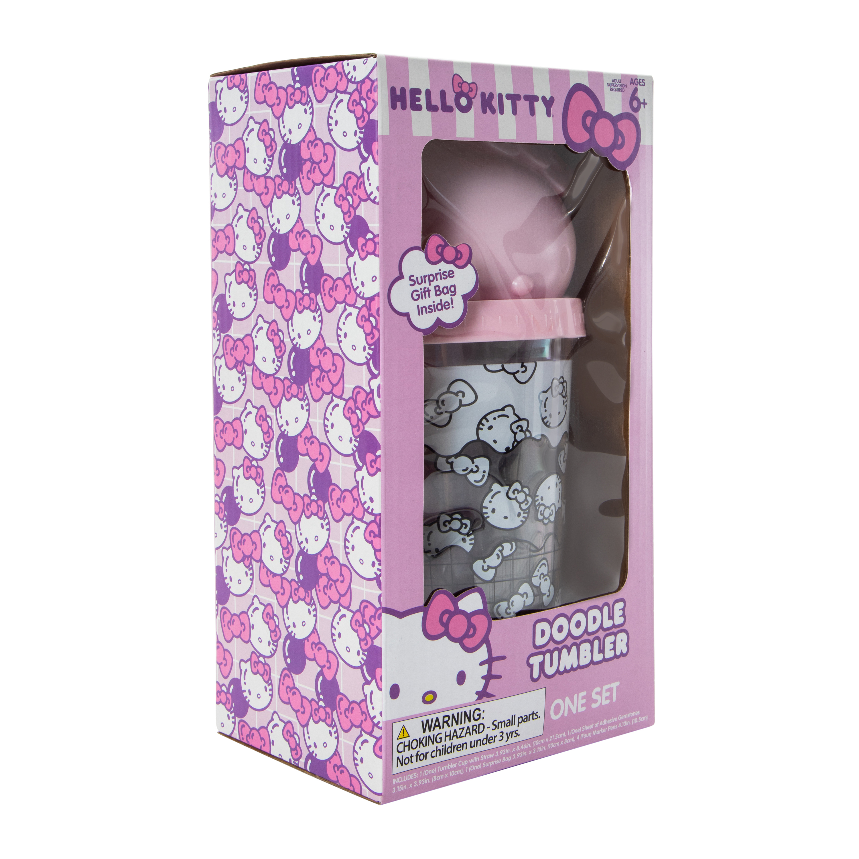 Hello Kitty® Doodle Tumbler Set