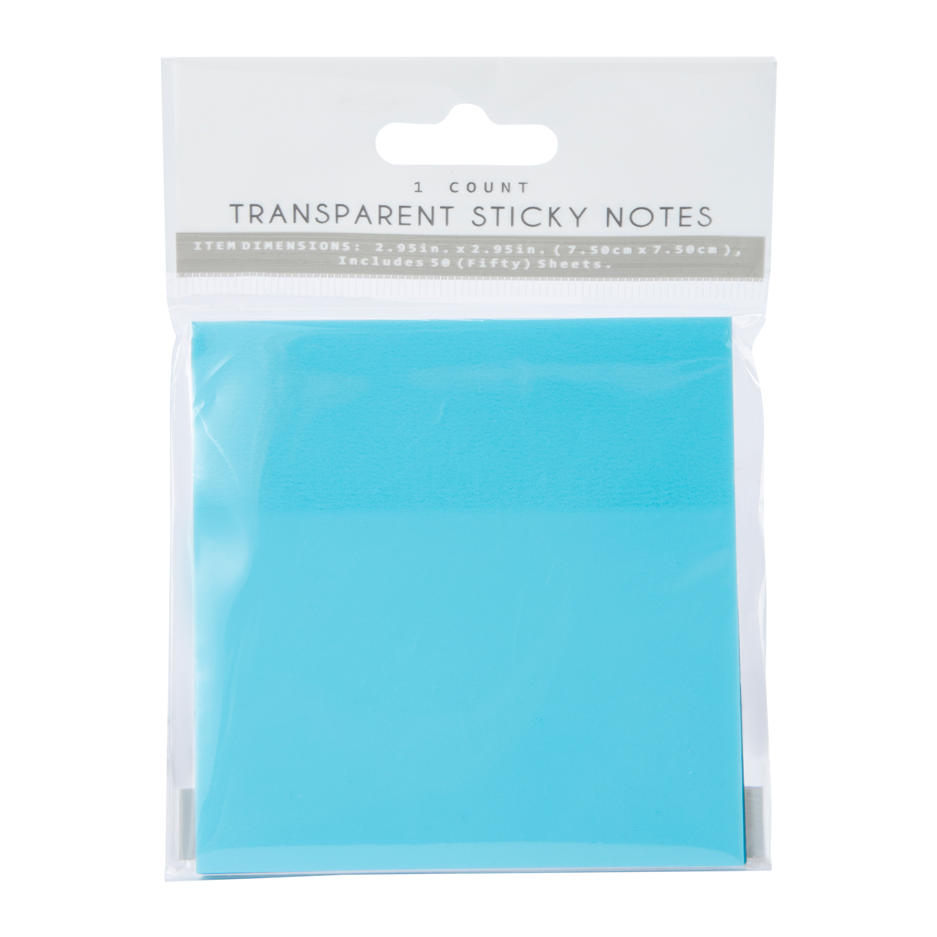 Transparent Sticky Notes With 50 Sheets