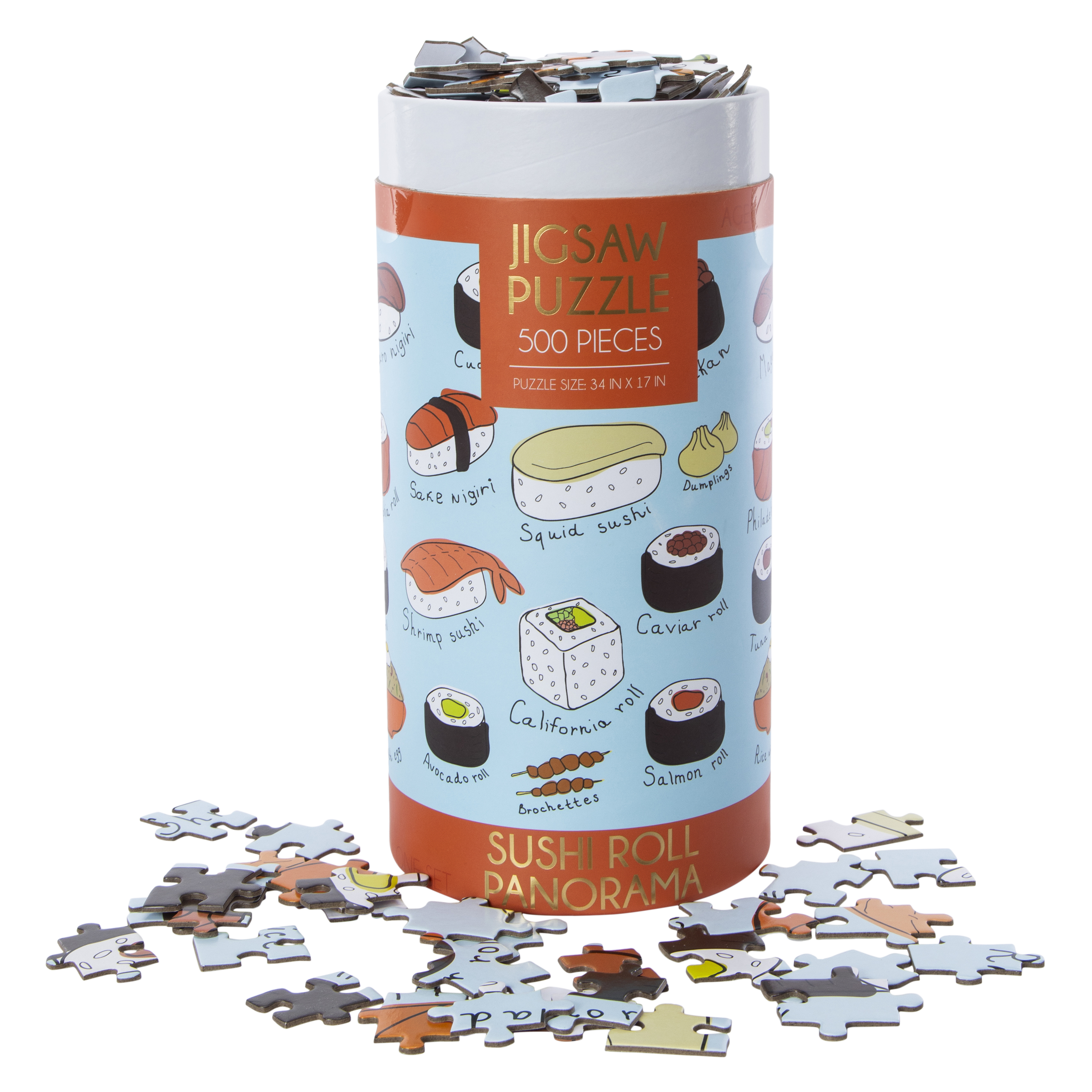 Jigsaw Puzzle Tube 500-Pieces