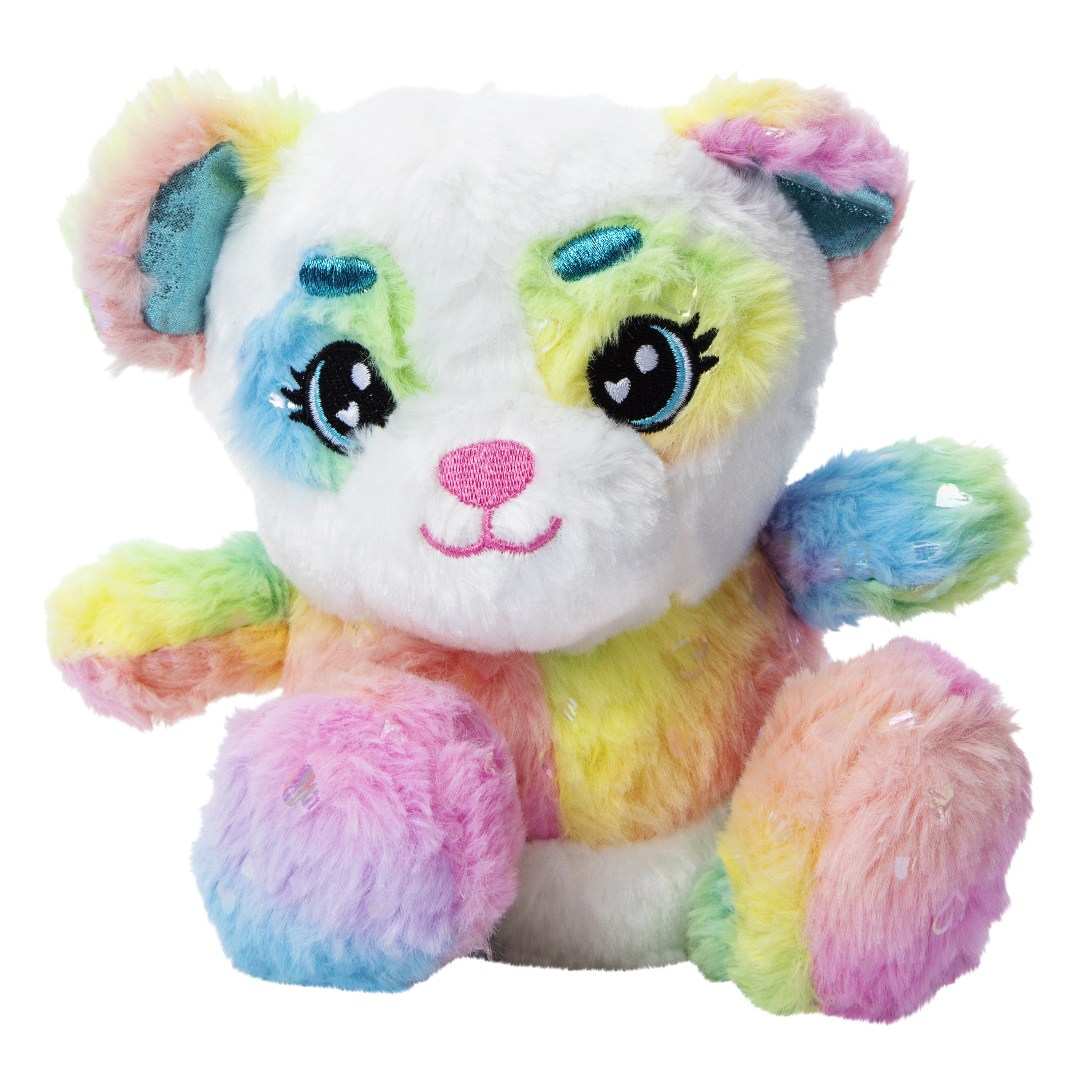 Colorful Patchwork Plush 7.5in