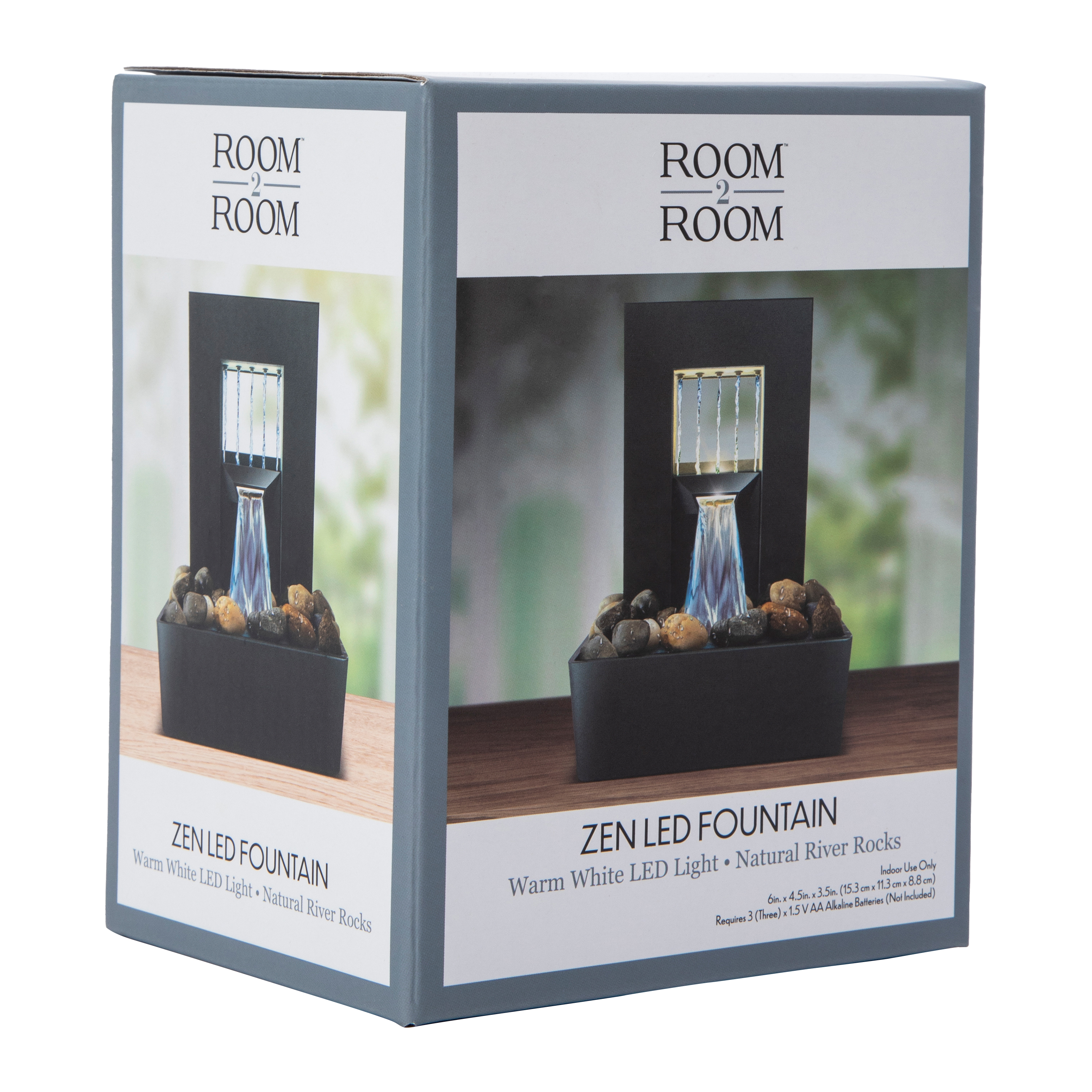 Zen LED fountain 6in x 4.5in