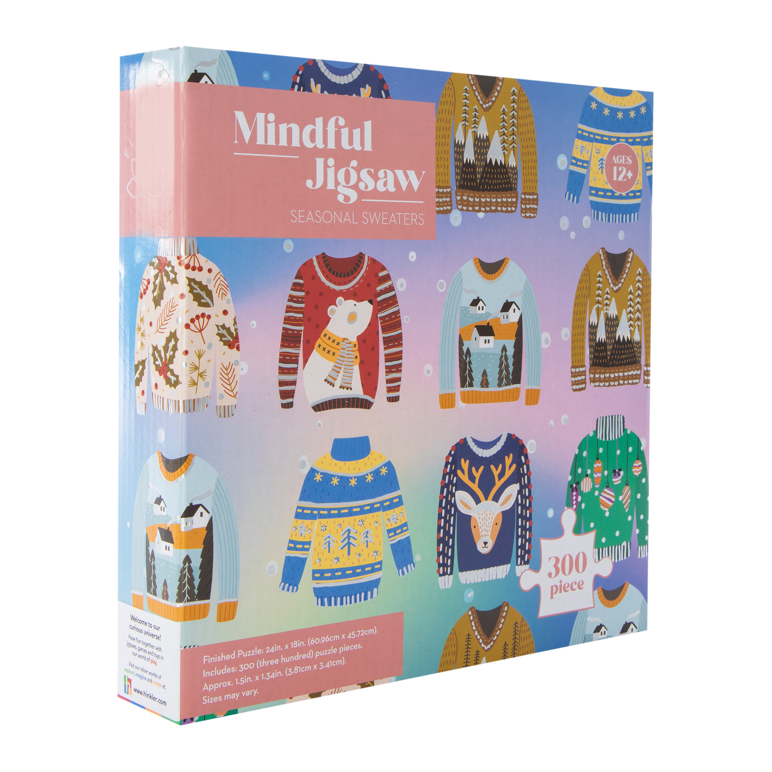 Mindful Winter 300-Piece Jigsaw Puzzle