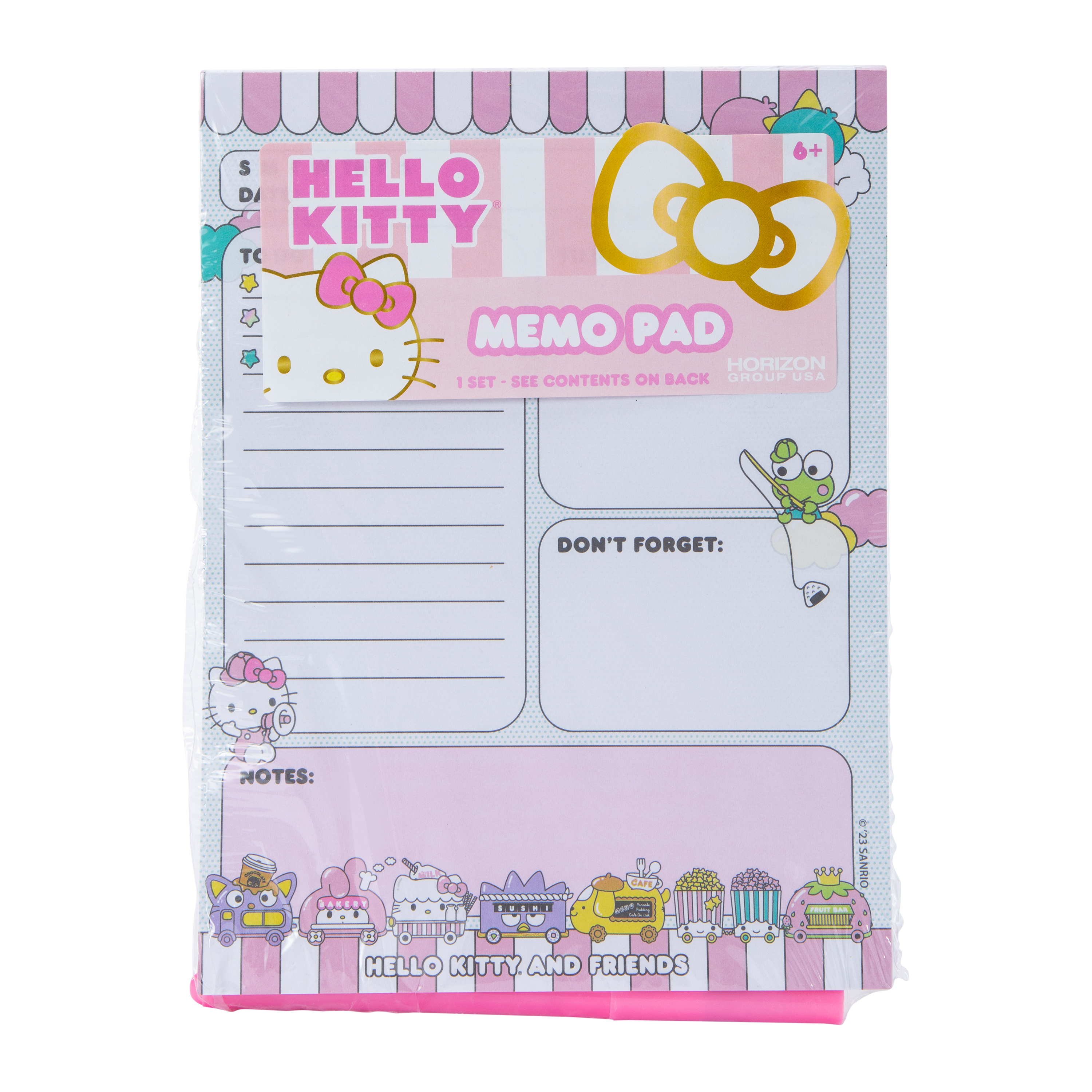 Hello Kitty Memo Pad & Pen