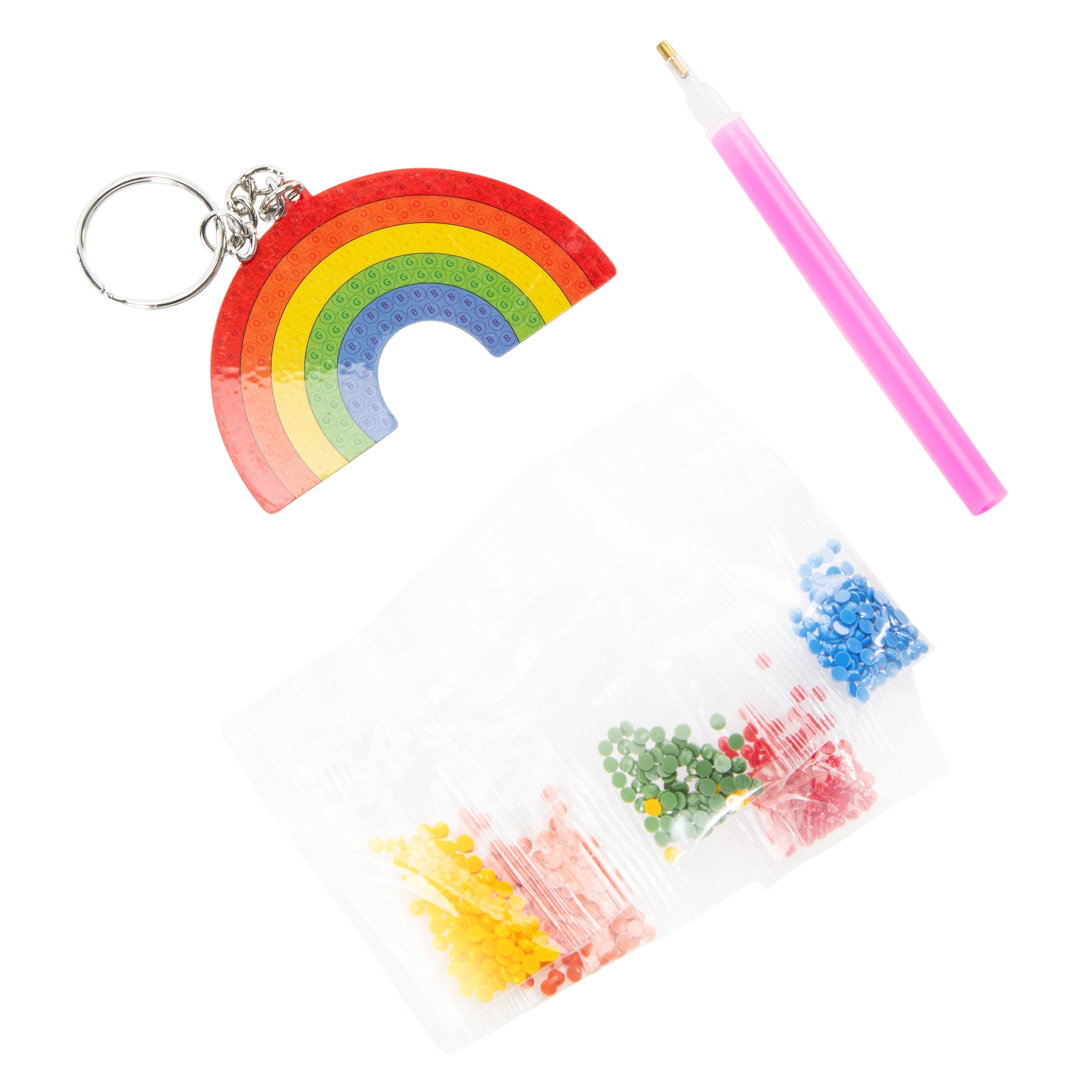 Make Your Own Diamond Keychain Kit