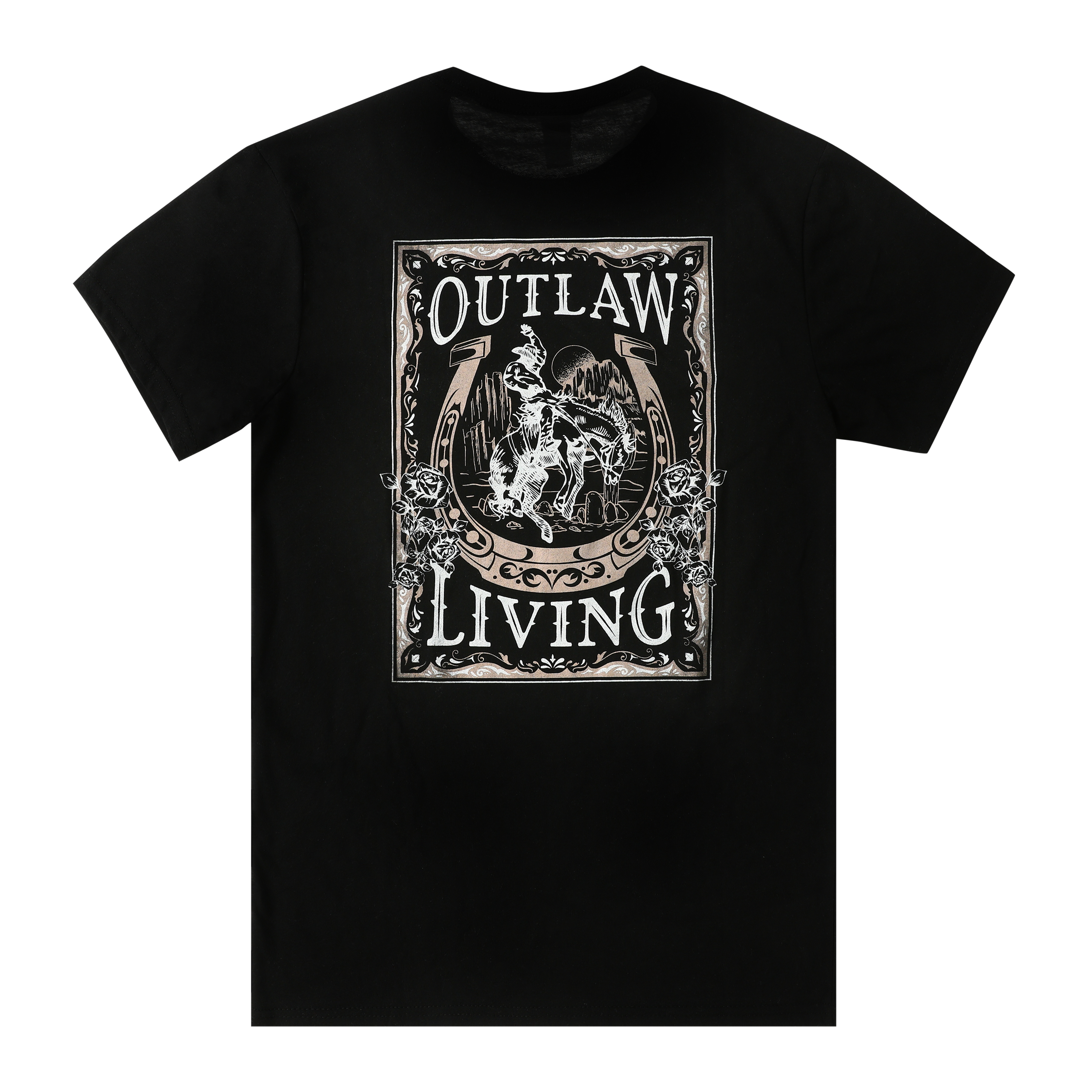 'Outlaw Living' Graphic Tee