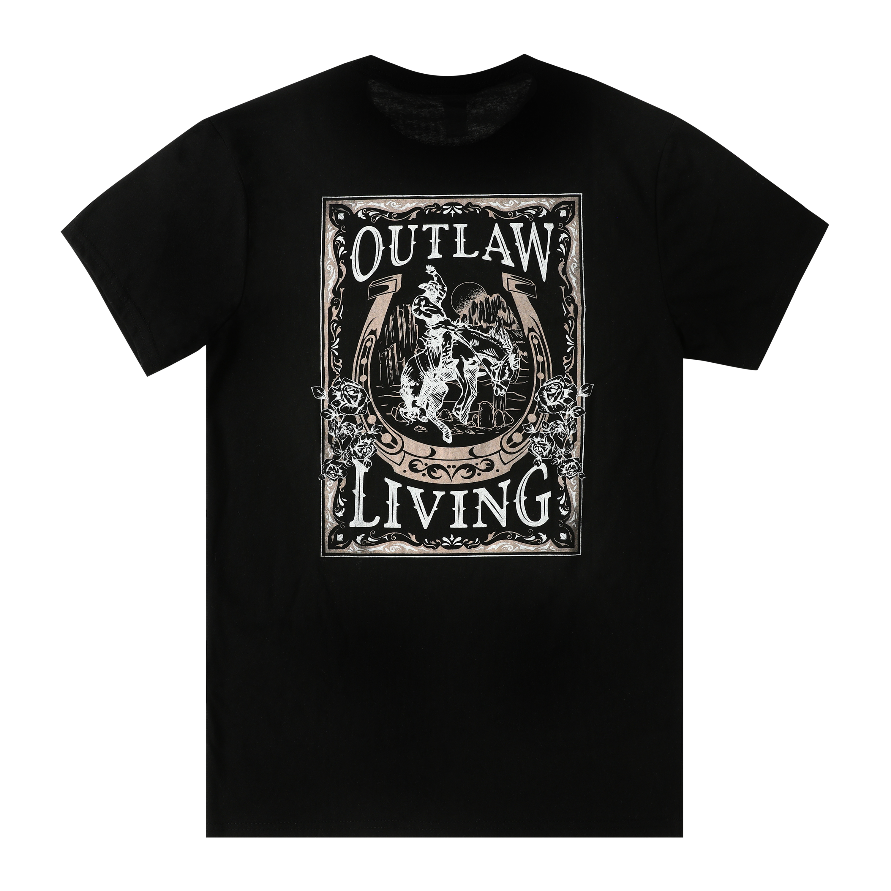 'Outlaw Living' Graphic Tee
