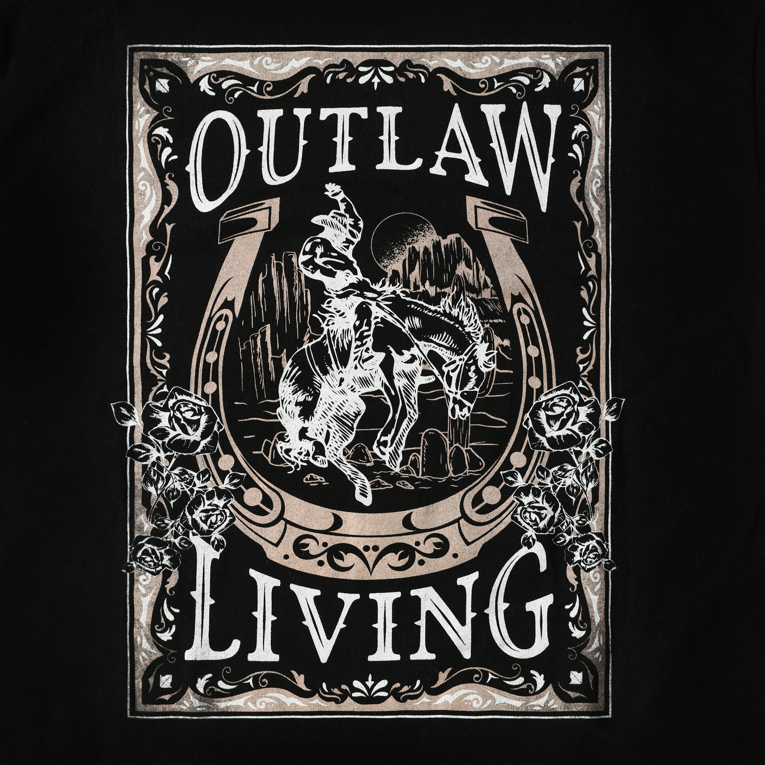 'Outlaw Living' Graphic Tee