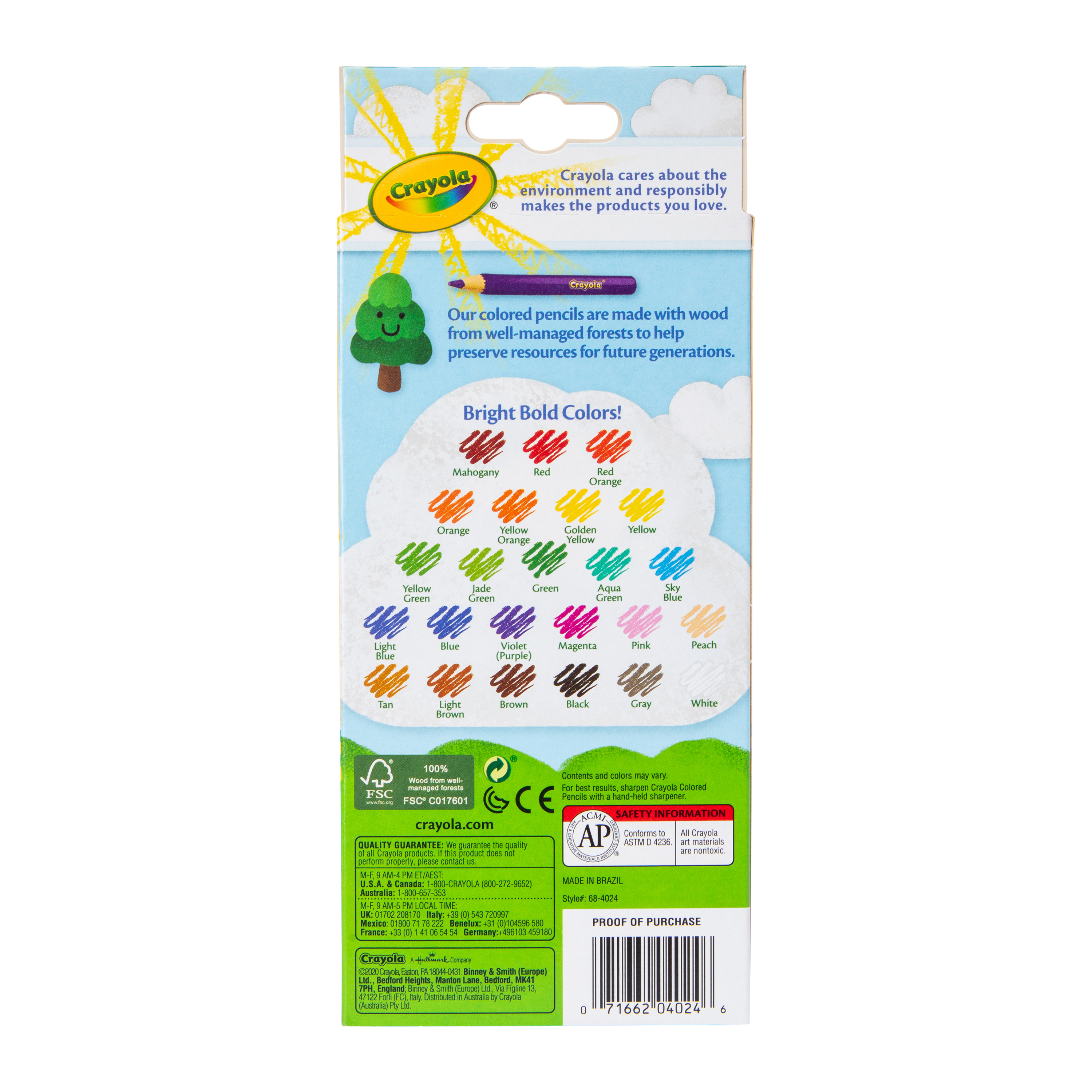 Crayola® Colored Pencils 24-Count