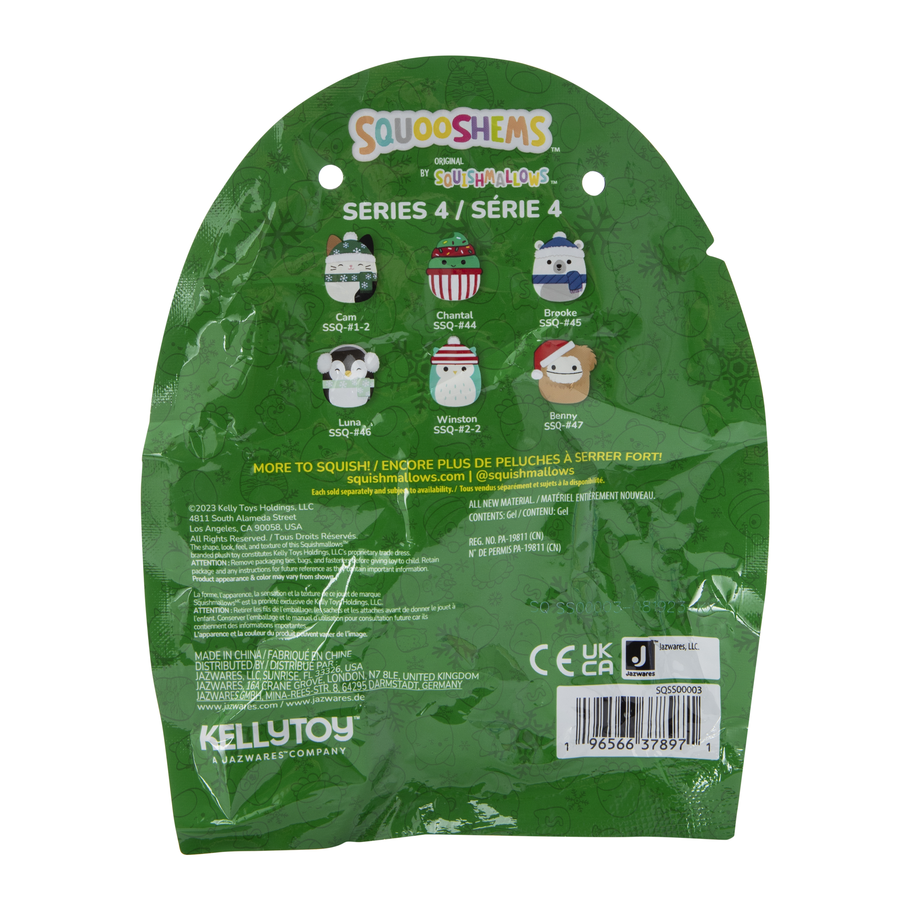 Squishmallows Squooshems™ Holiday Blind Bag