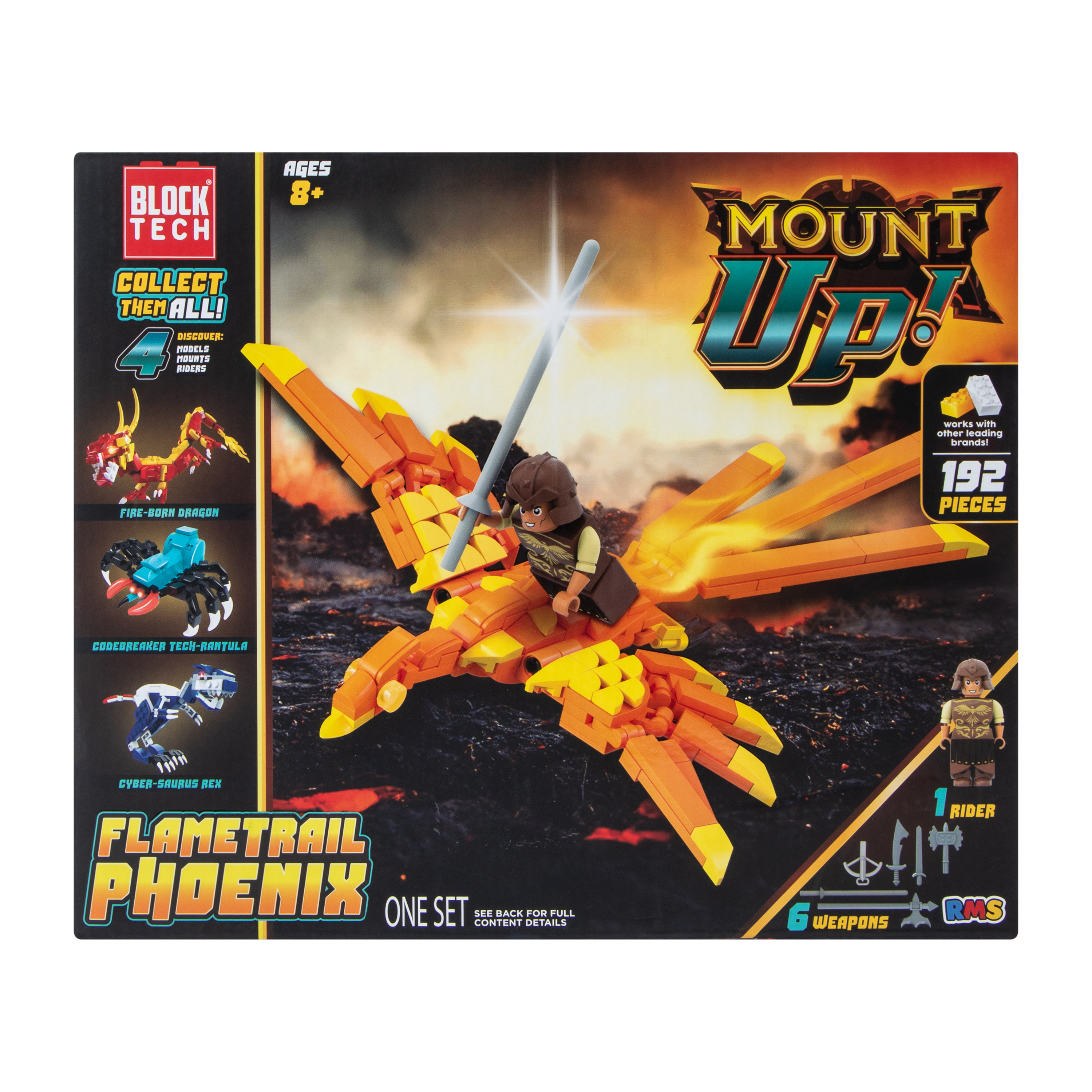 Block Tech® Mount Up! Build Kit With Minifigure | Five Below