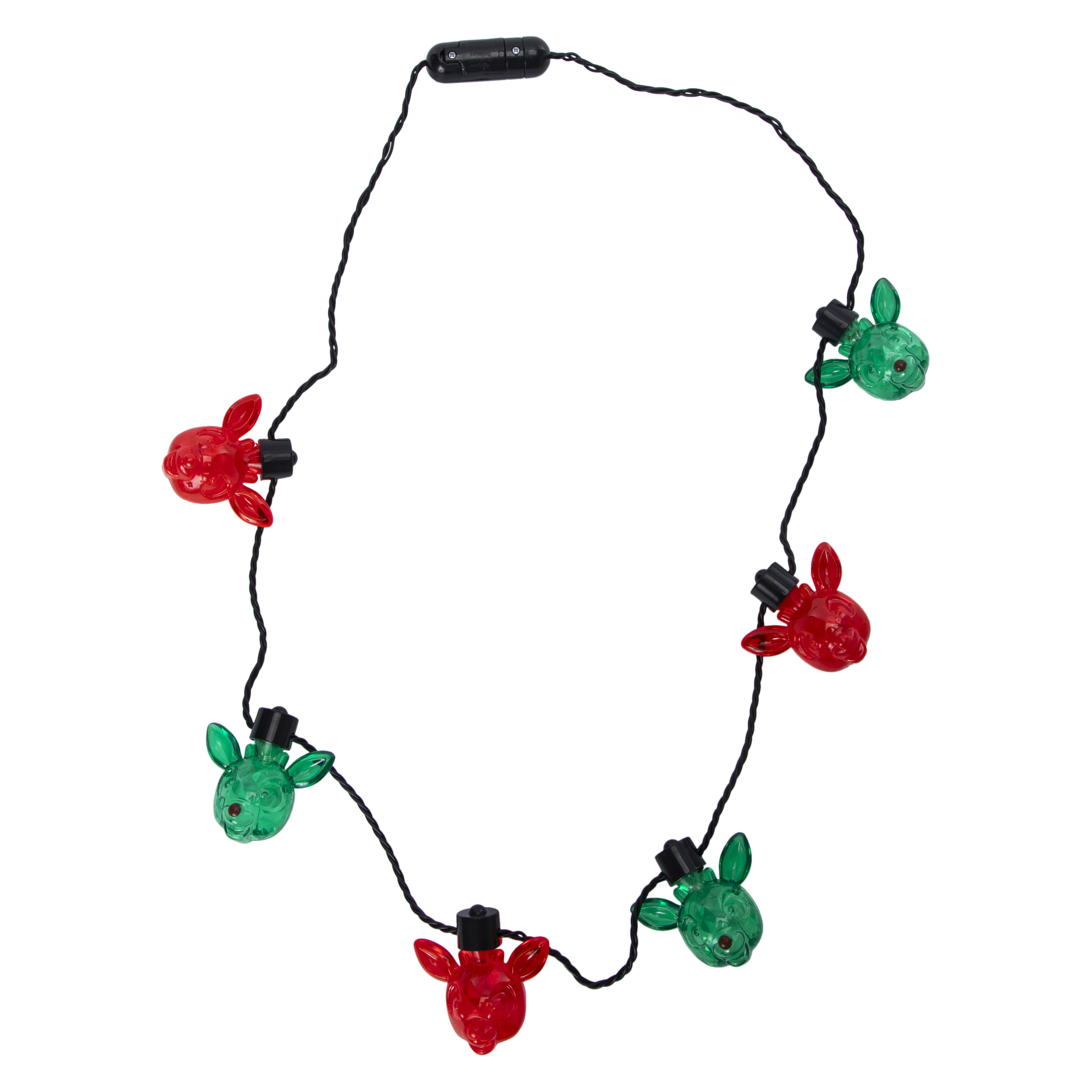 Disney Glow Necklace - Mickey Mouse Peppermint Glow Necklace