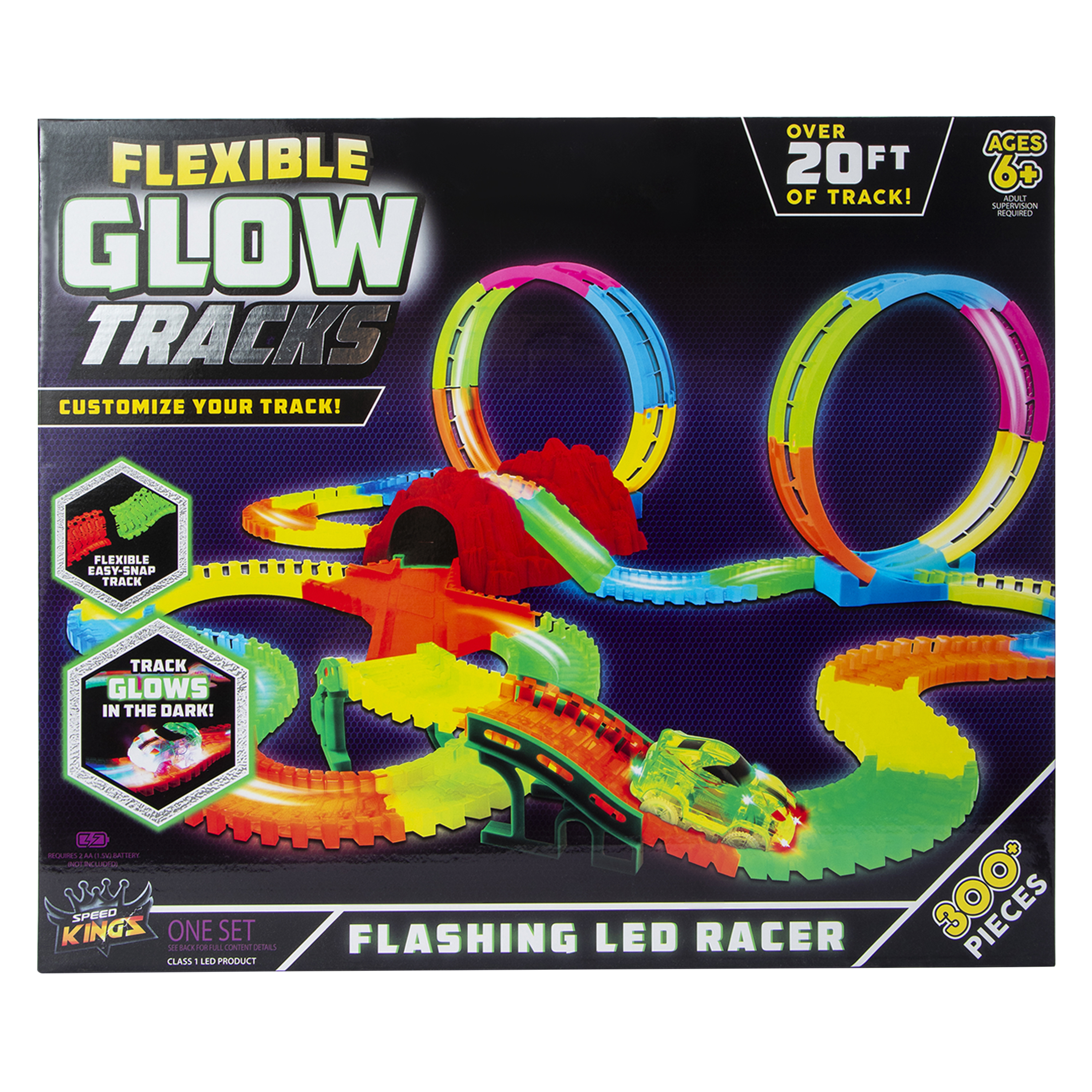 Flexible Glow Tracks Set Five Below