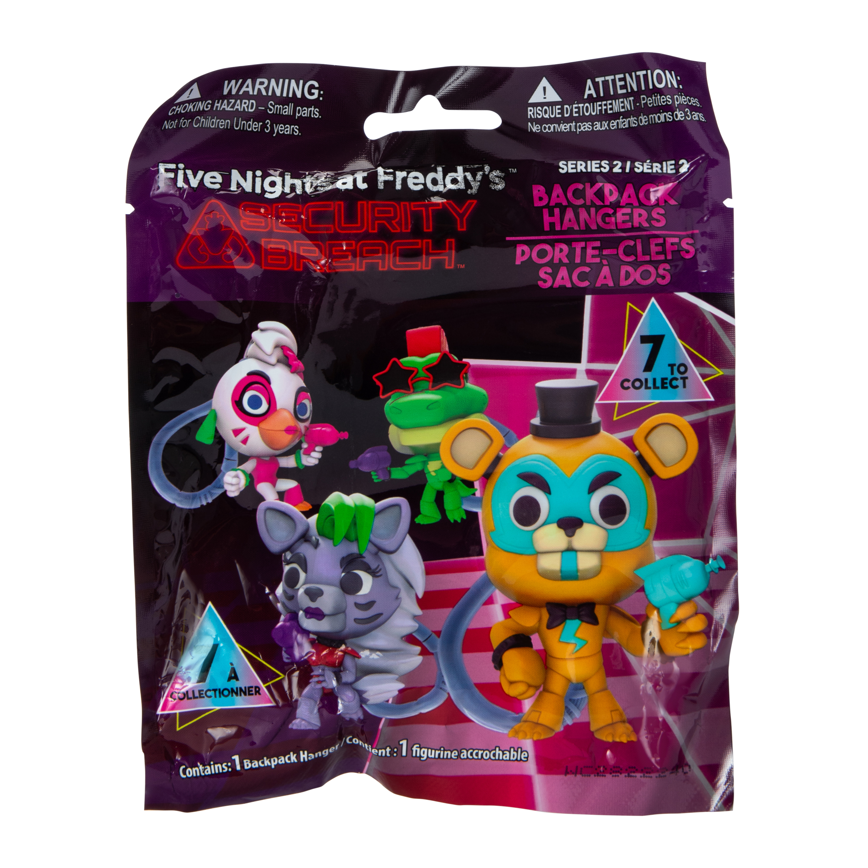 Five Nights At Freddy's™ Security Breach™ Backpack Hanger Blind Bag