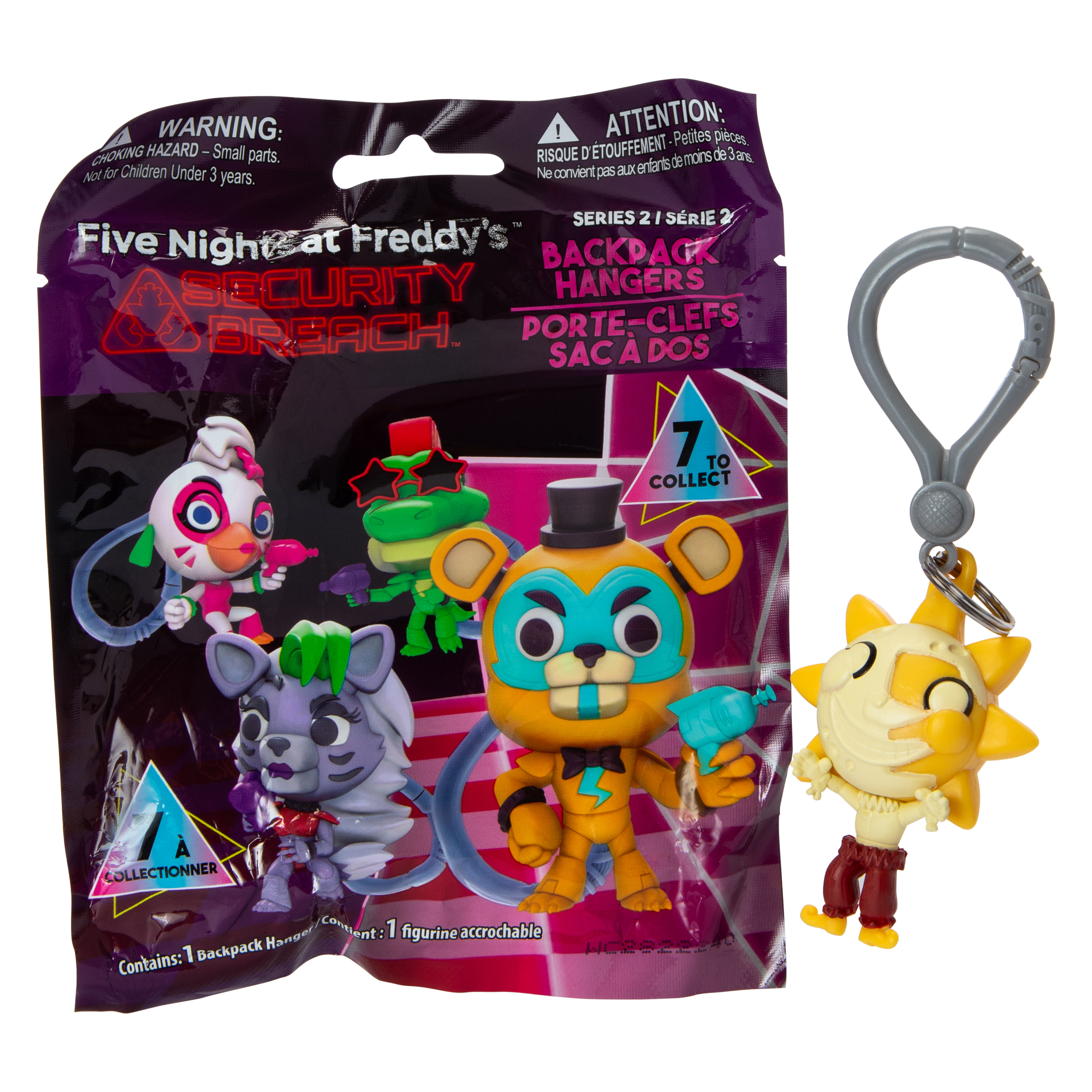 Five Nights At Freddy's™ Security Breach™ Backpack Hanger Blind Bag