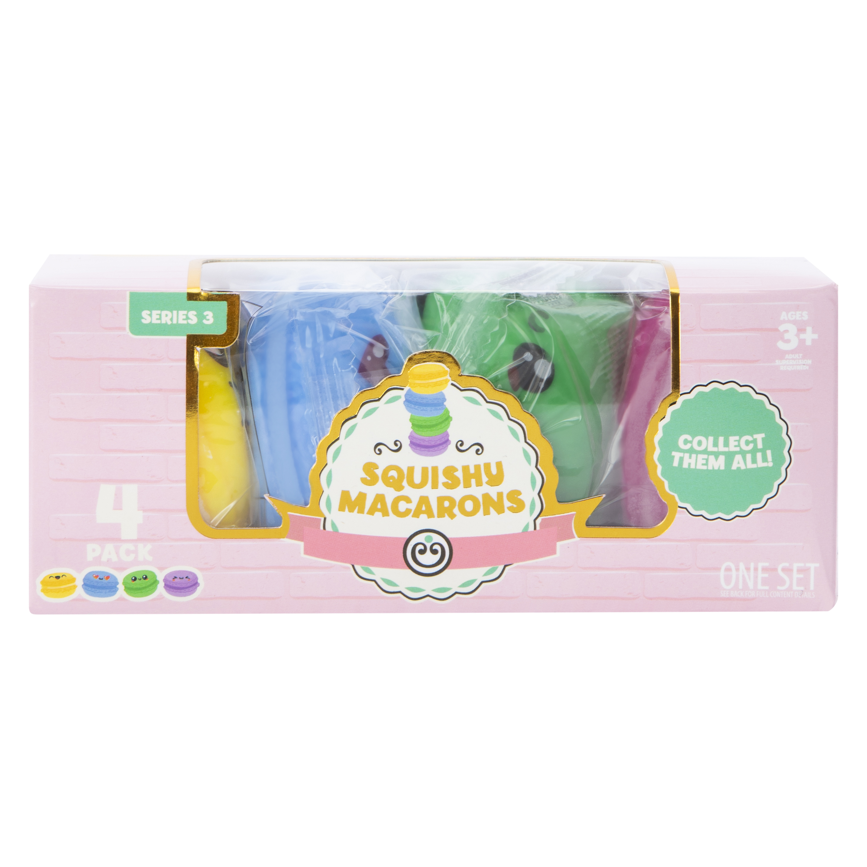 Squishy Macarons 4-Count