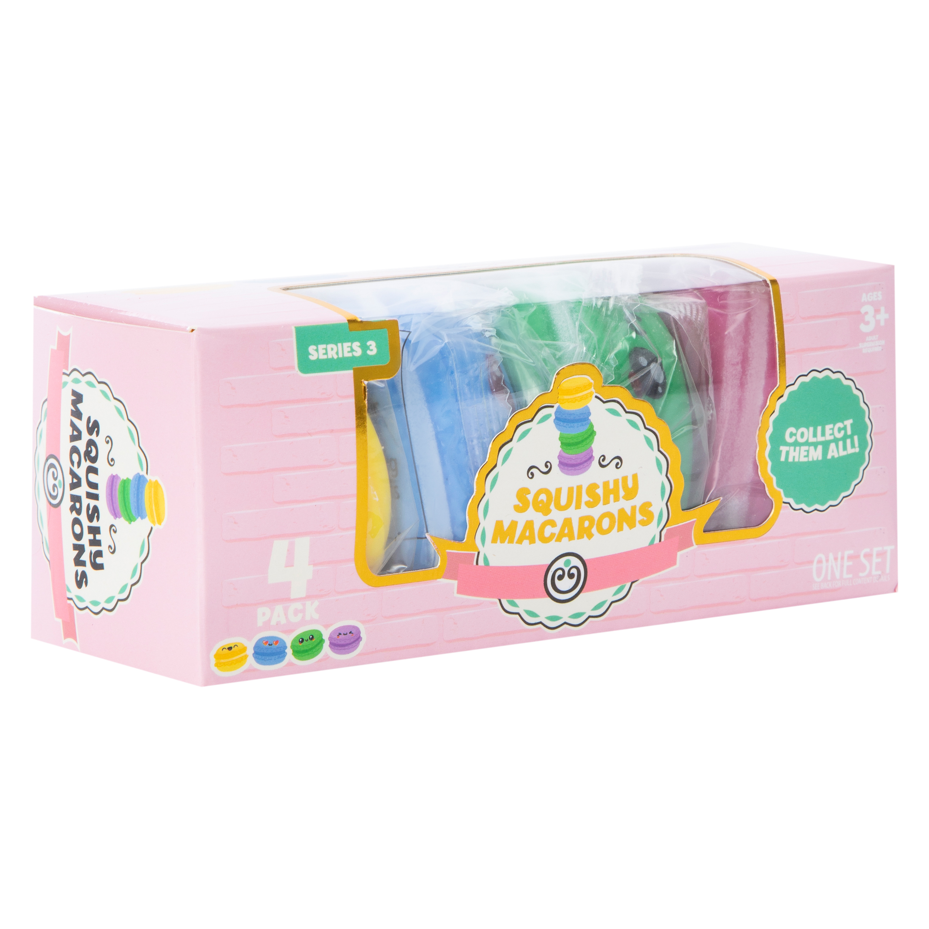 Squishy Macarons 4-Count