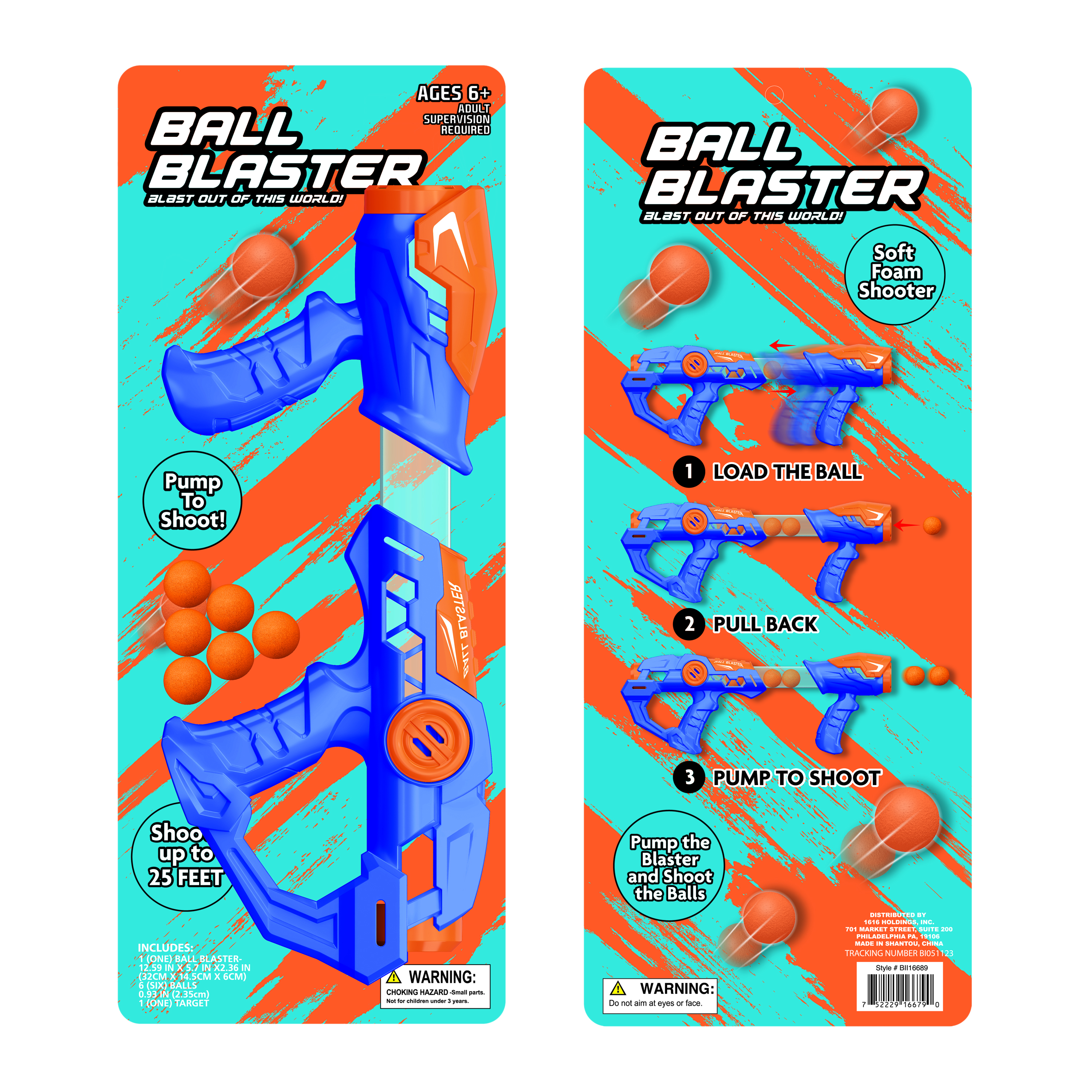 blaster foam ball shooter