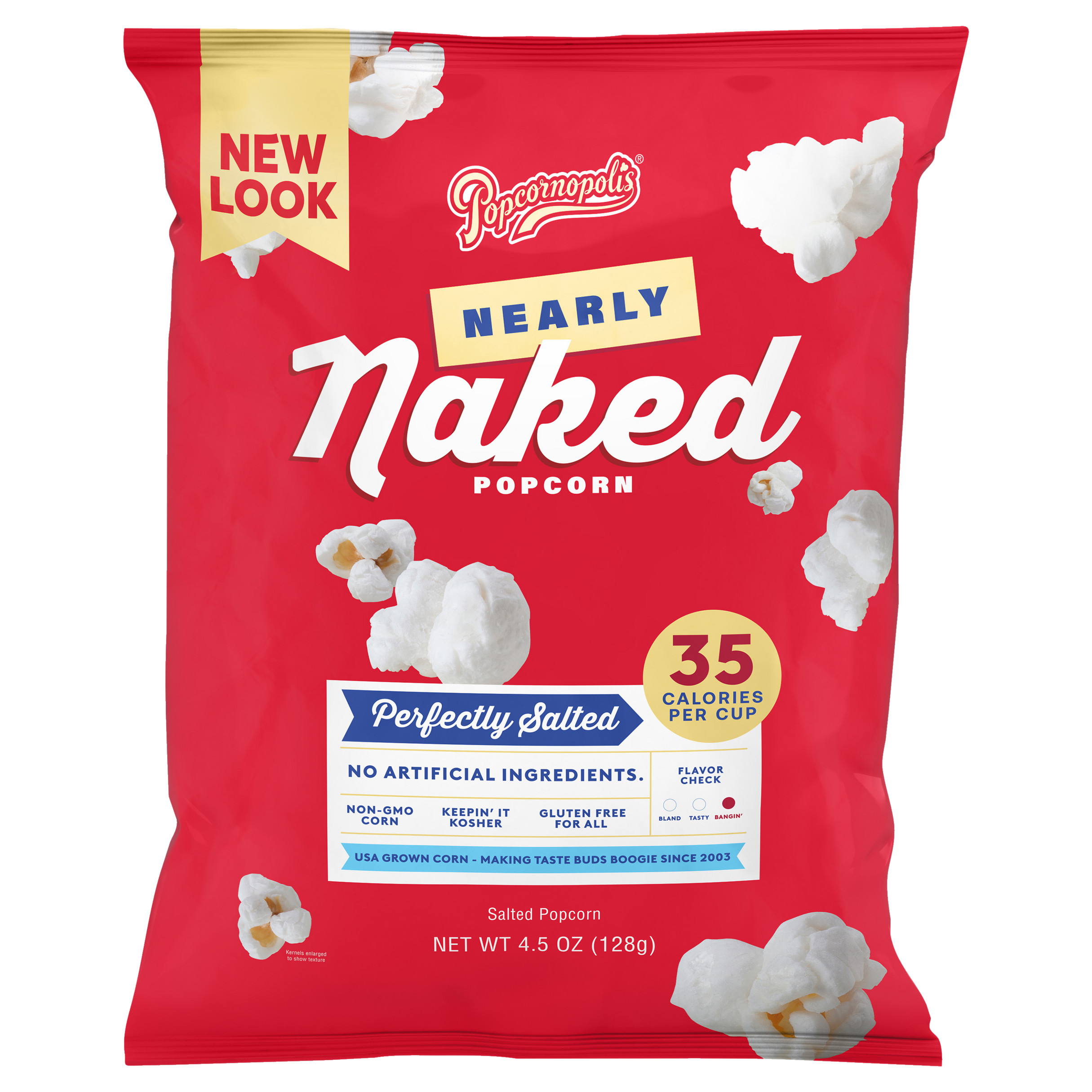 Nearly Naked Perfectly Salted Popcorn 4.5oz