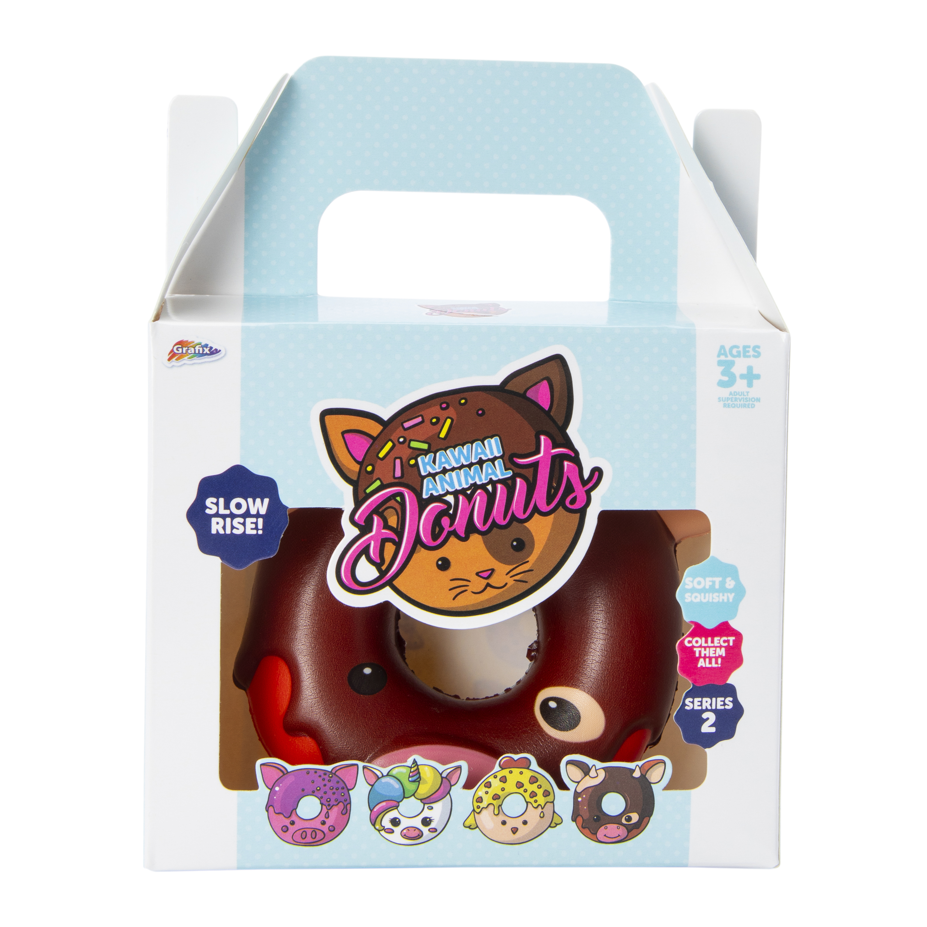 Kawaii Animal Donuts Squishy Toy Five Below