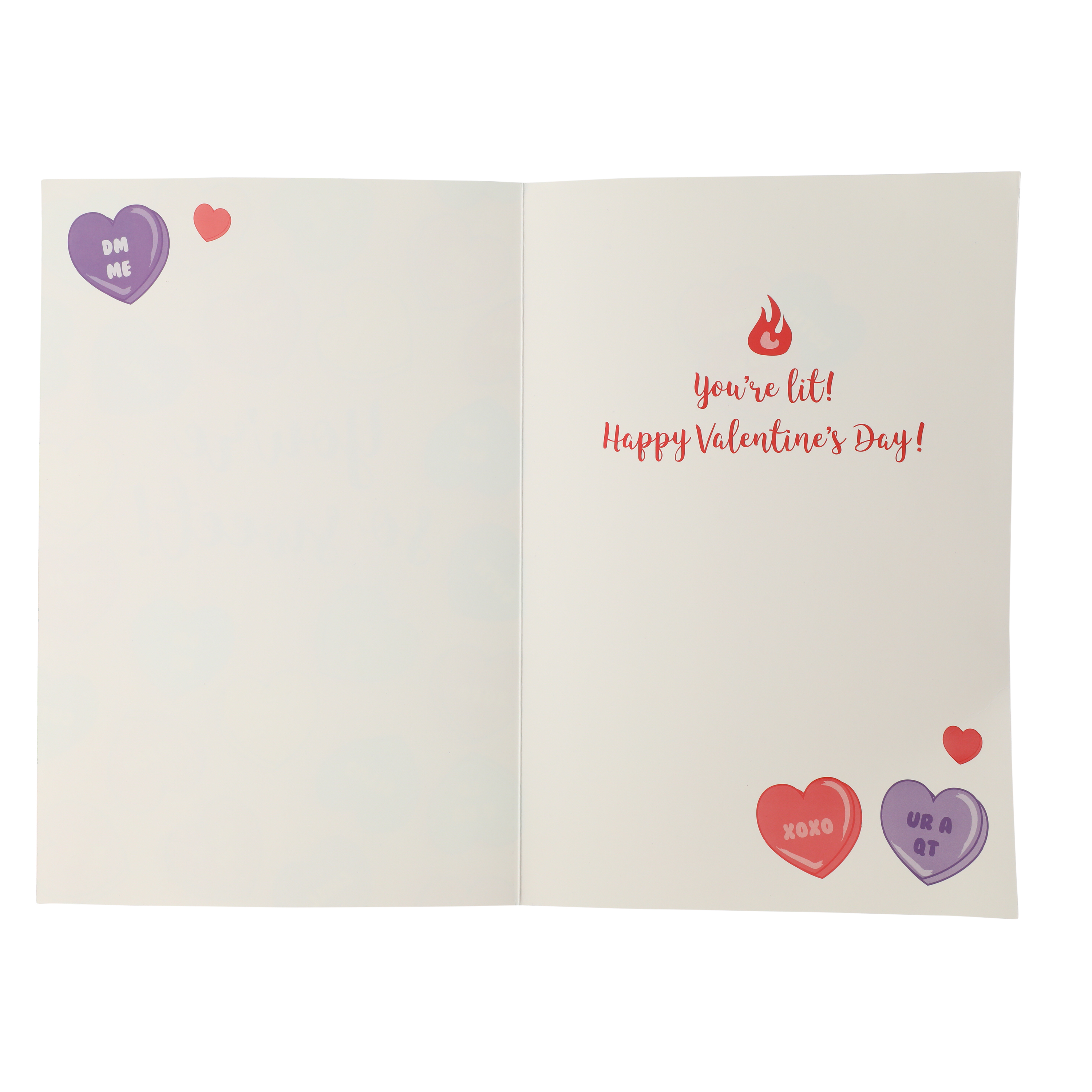 Jumbo Valentine's Day Card 8in x 12in