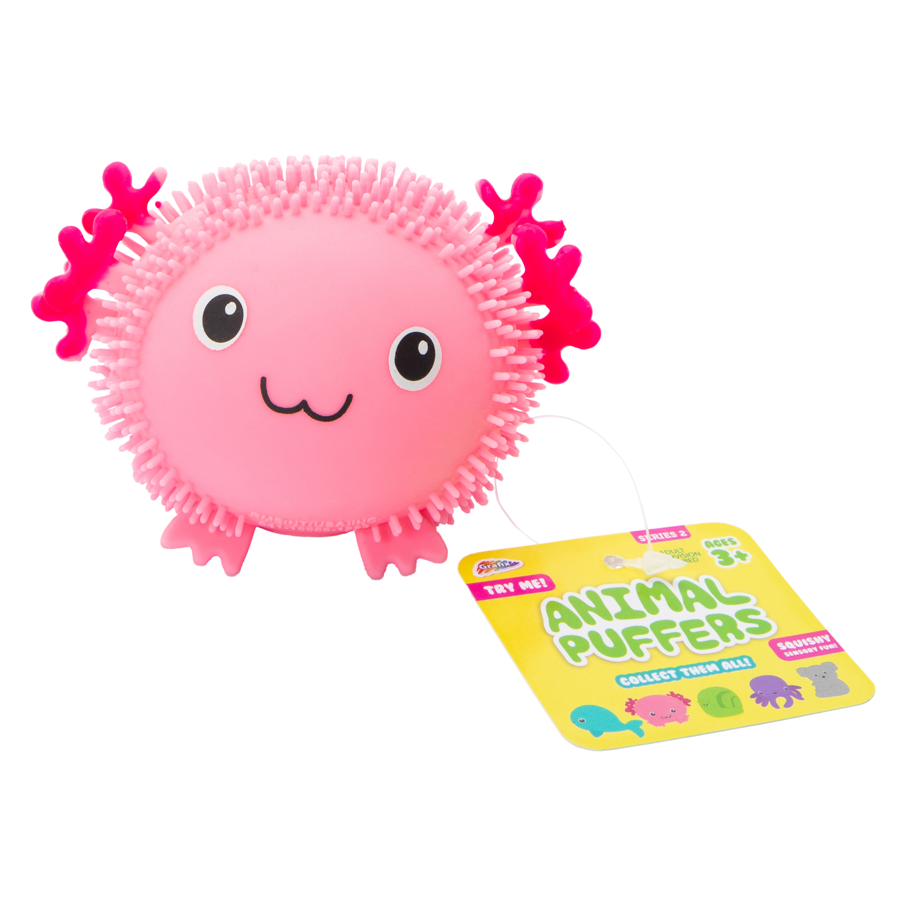 Animal Puffers Squish Toy